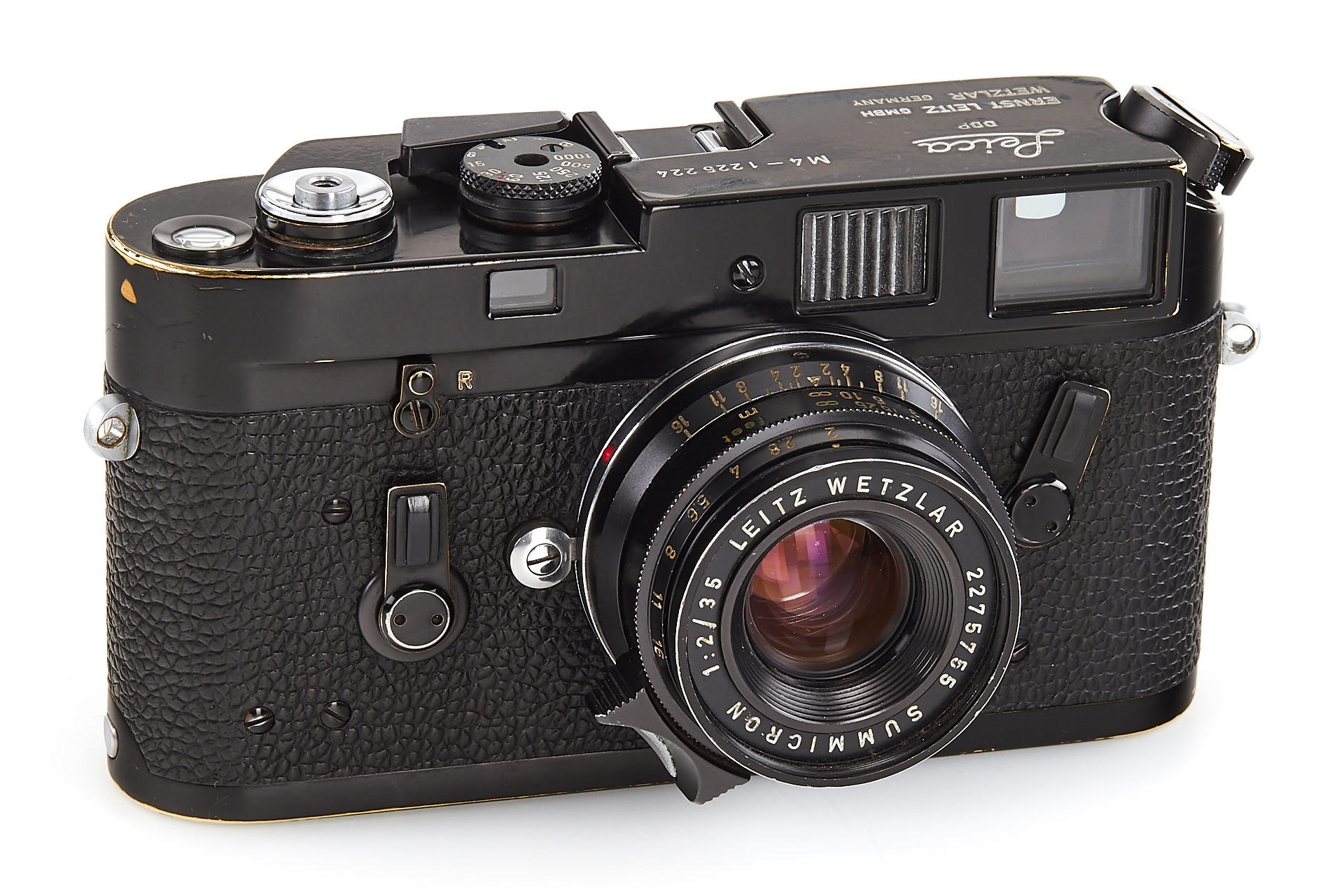 Leica M4 black paint + Summicron 2/35mm black | AI_35_37655