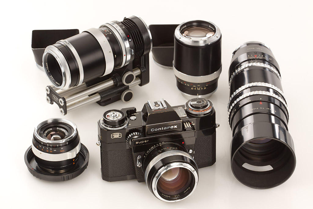 Contarex Super black outfit