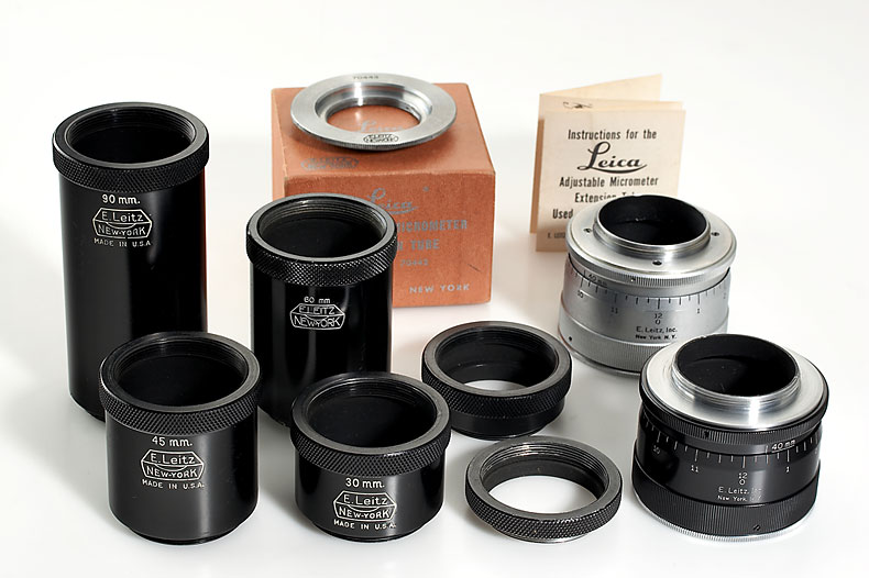 Leitz N.Y.  Accessories (various)