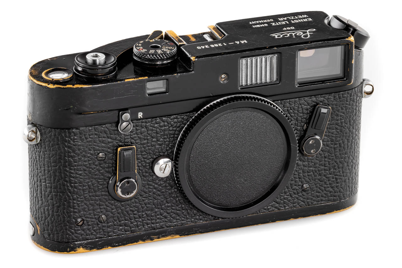 Leica M4 black paint