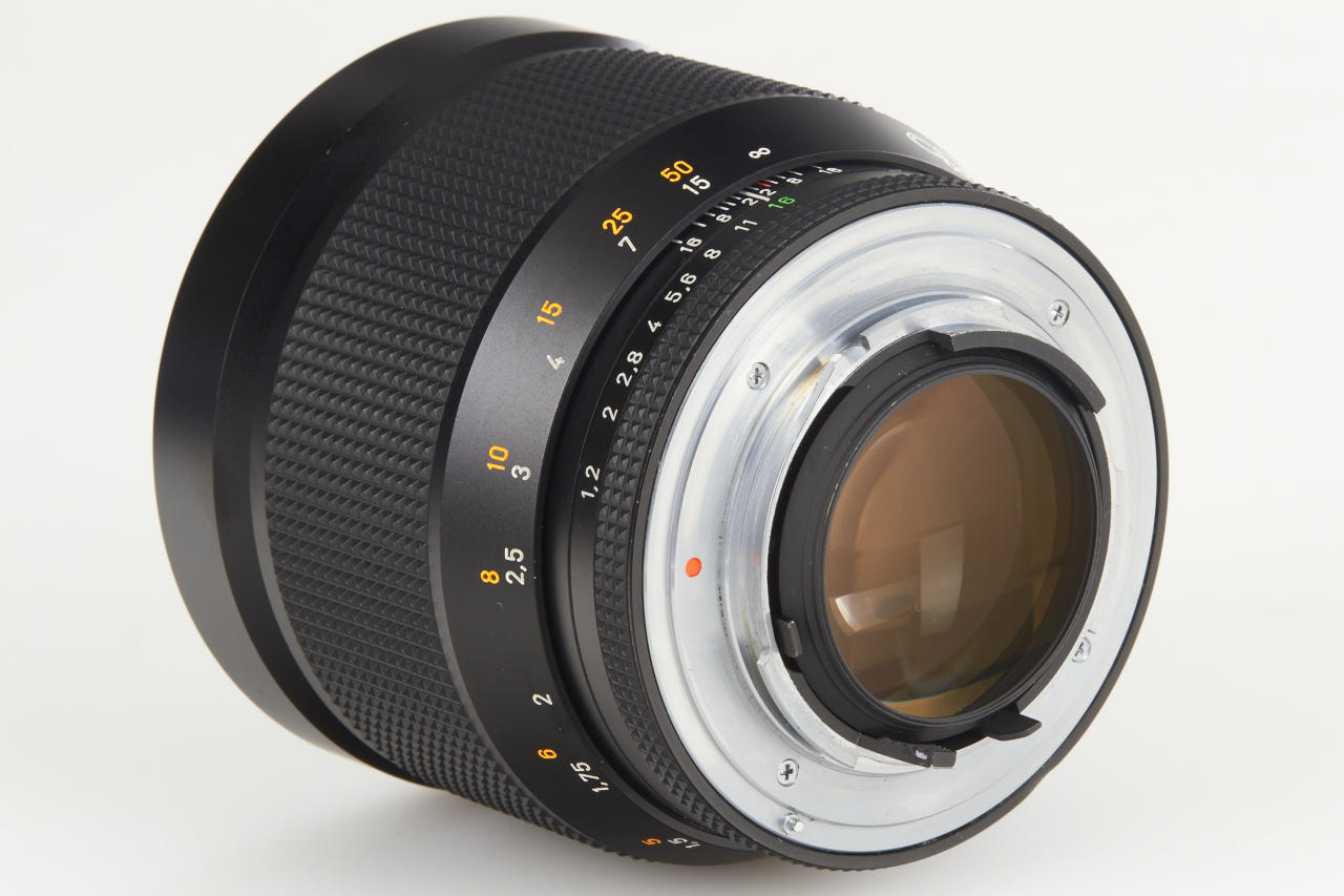 CONTAX 50周年記念モデルCarl Zeiss Planar 1.2/85 MINT] Contax Carl Zeiss Planar T* 85mm f/1.2 AEG Lens 50th