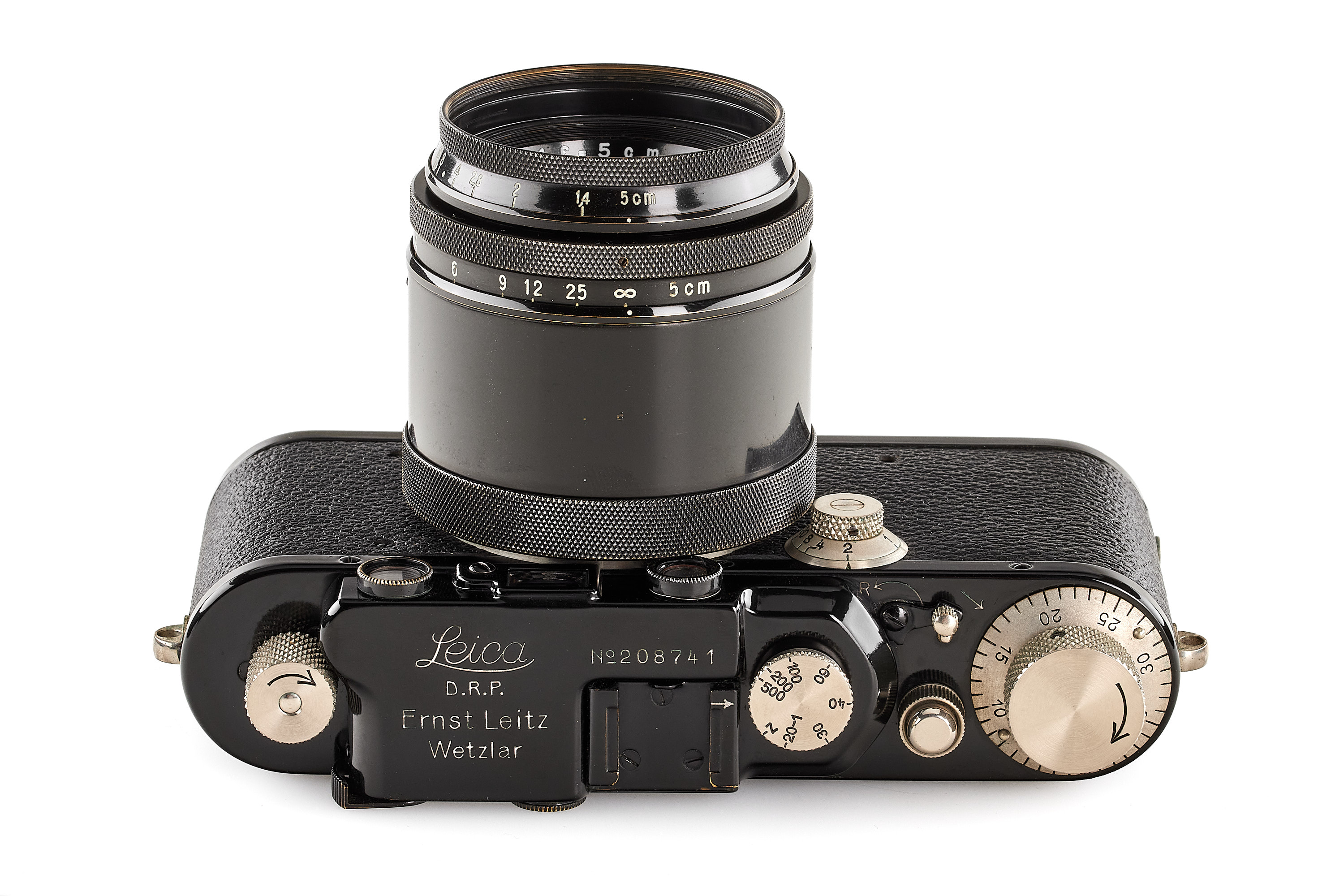 Leica III Mod. F black/nickel with Biotar 1.4/5cm