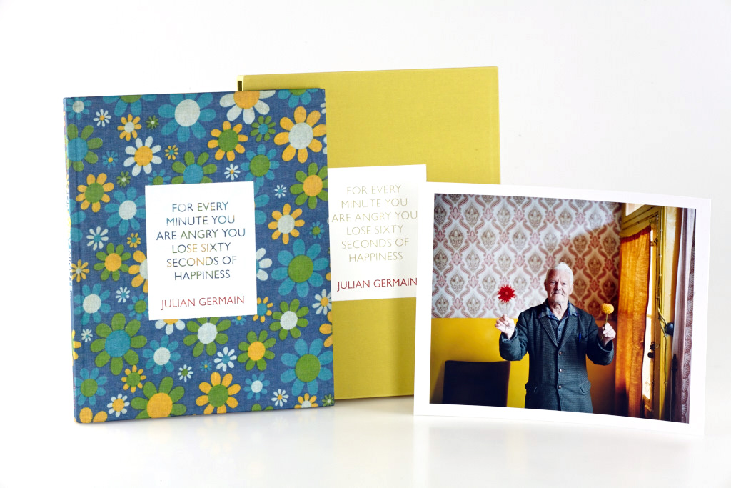 JULIAN GERMAIN (* 1962) ‘For every minute you are angry you lose sixty seconds of happiness’, Göttingen: Steidl 2005