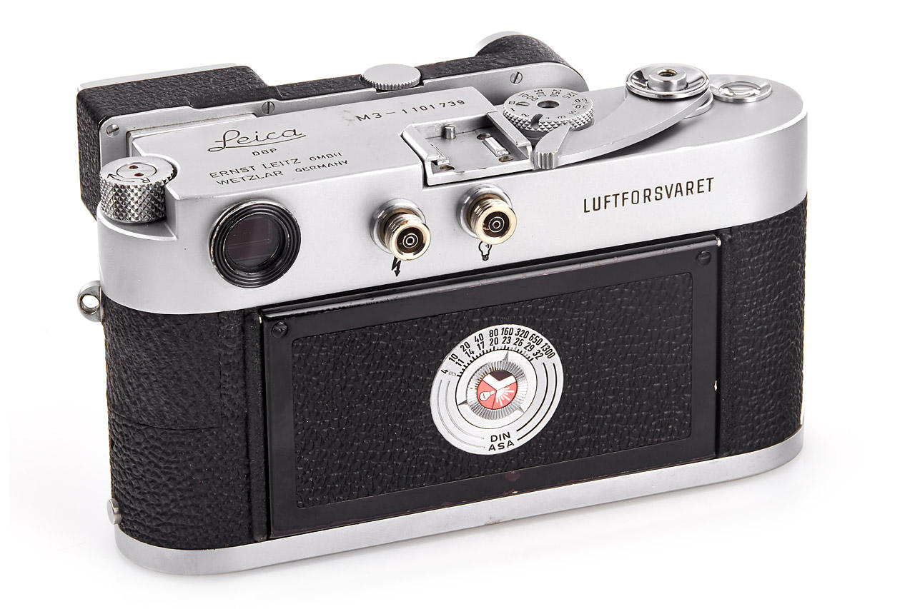 Leica M3 chrome 'LUFTFORSVARET' *