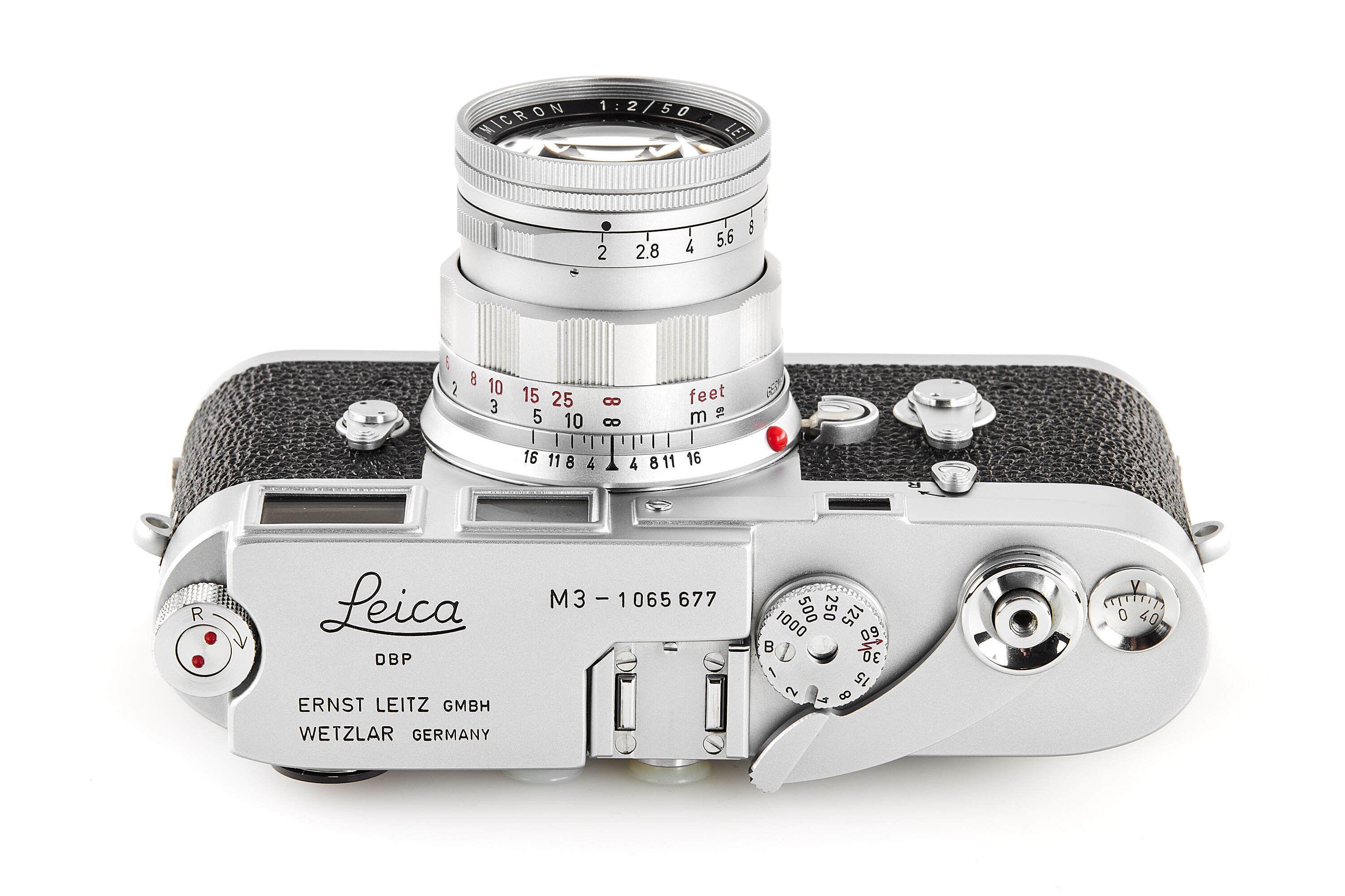 Leica M3 chrome with Summicron 2/50mm
