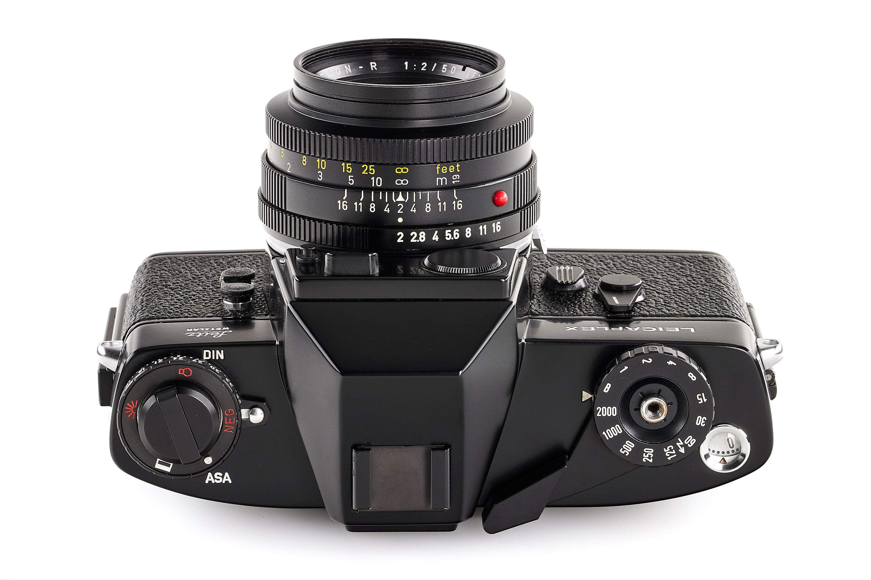 Leicaflex black paint