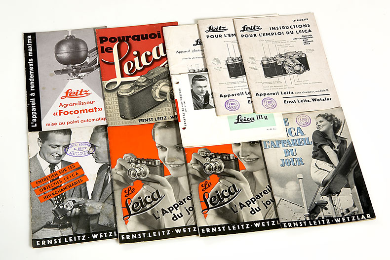 Leitz  Literature French (various)