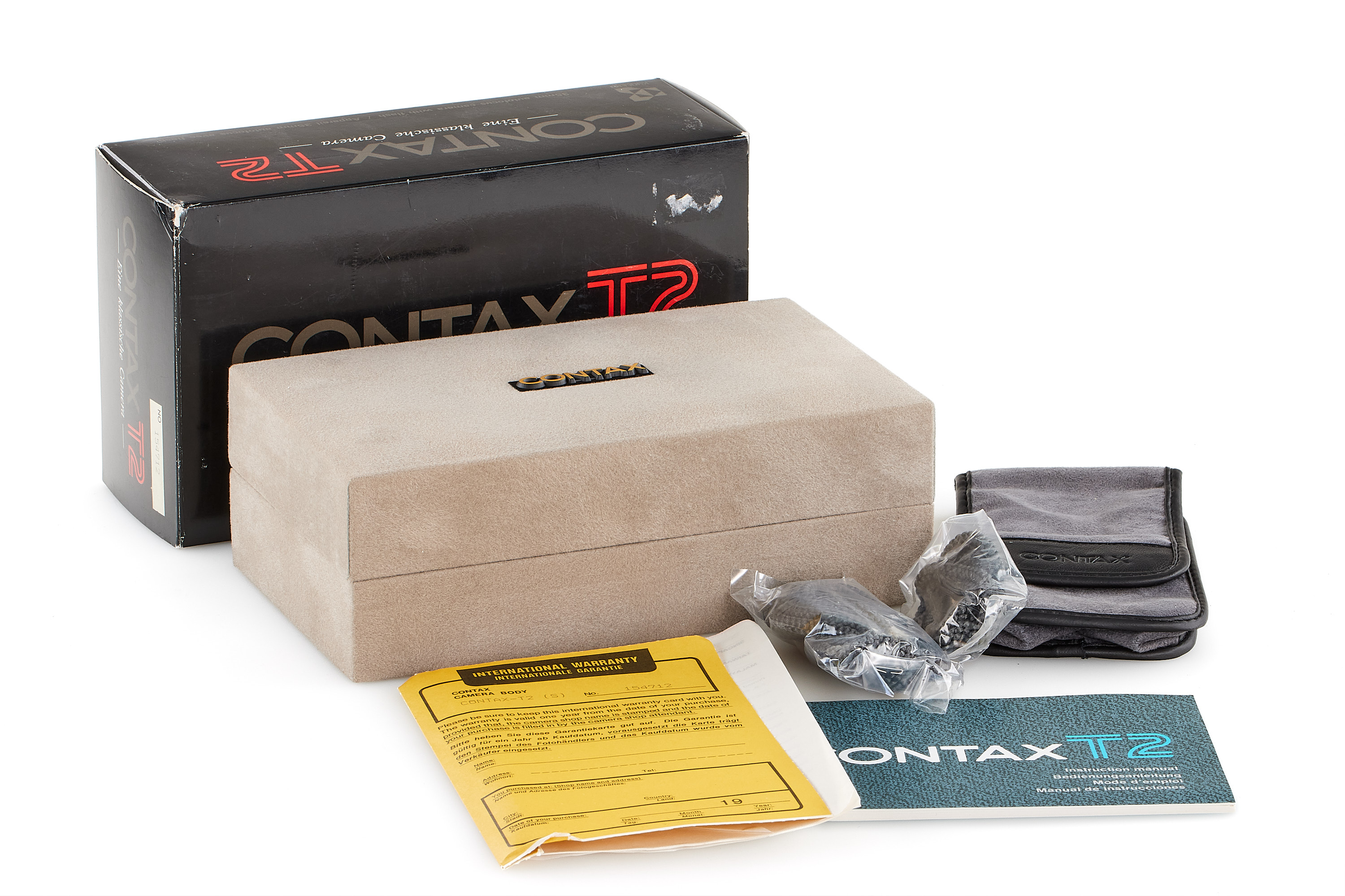 Contax T2 silver titanium
