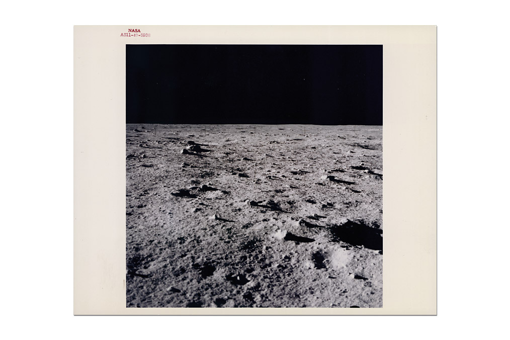 NASA, Apollo 11 on Moon, Apollo 7 Earth Skyview and Gemini VII Skyview