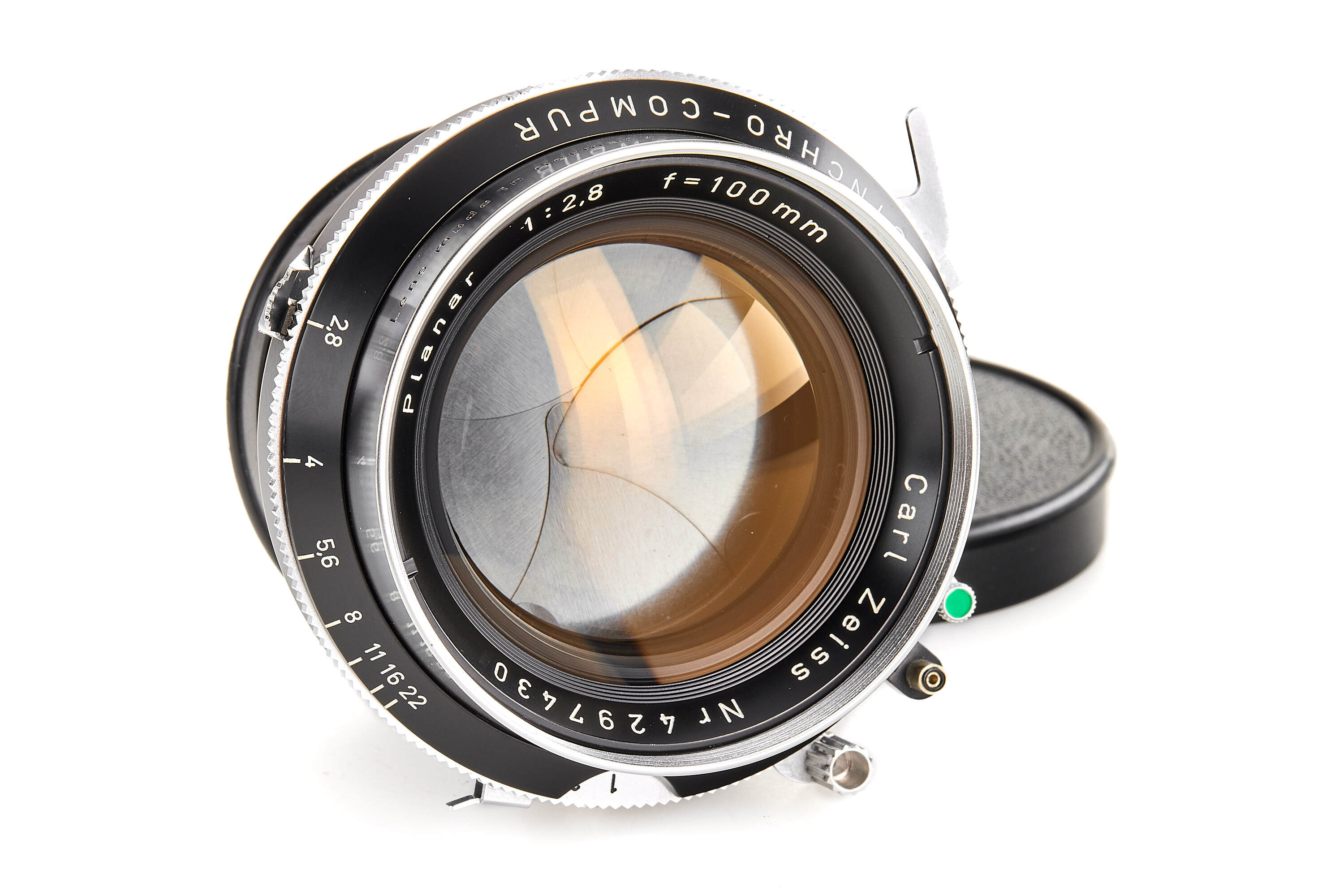 Planar f. Graflex 2.8/100mm