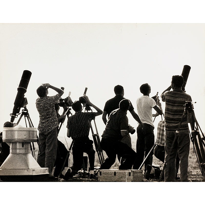 Bruce Davidson (* 1933), Ascent of the moonshot