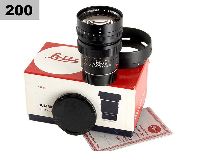 Summilux-M  1.4/75mm 11814