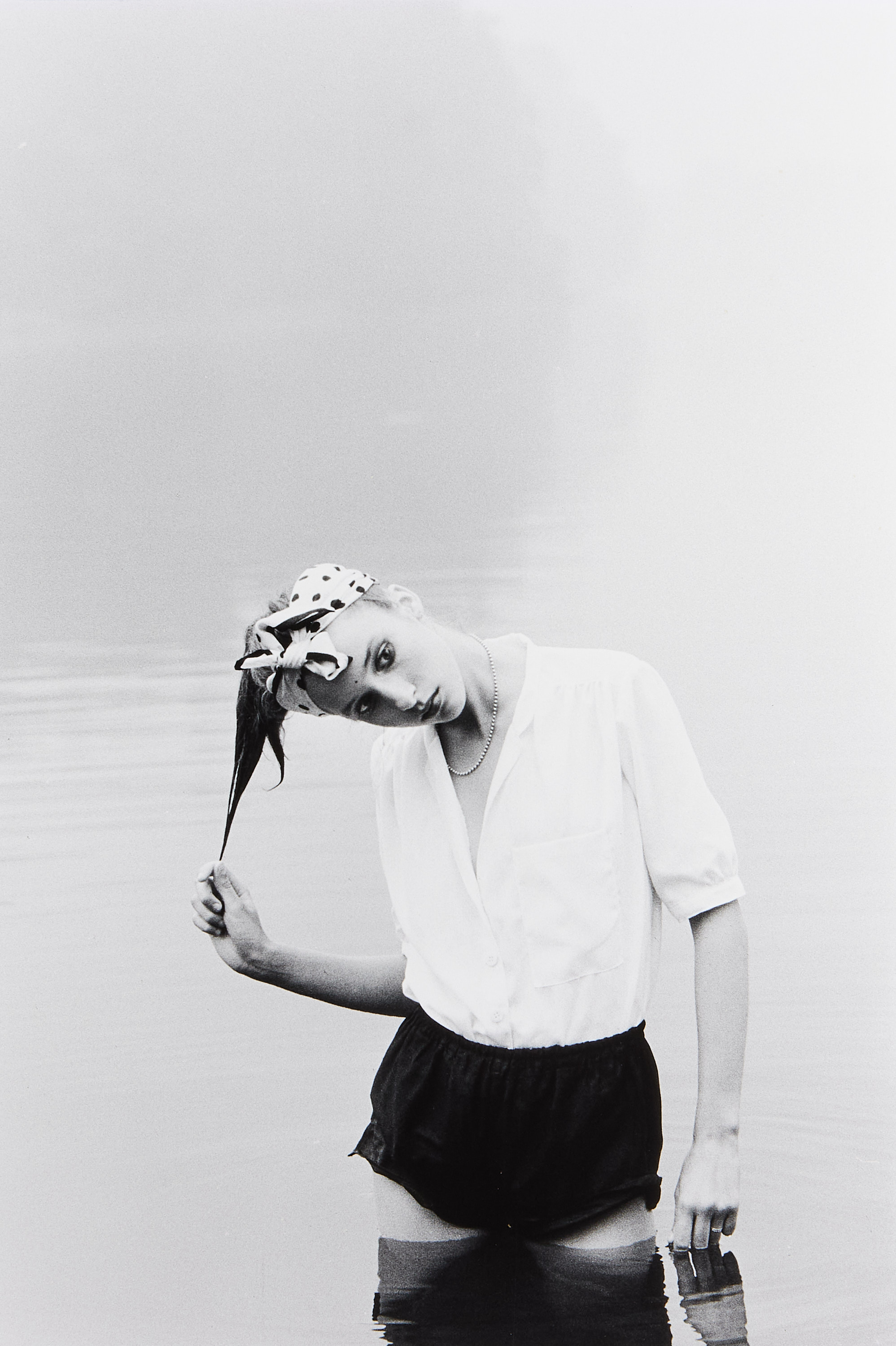 UTE MAHLER (*1949) - Julia im Wasser, 1980
