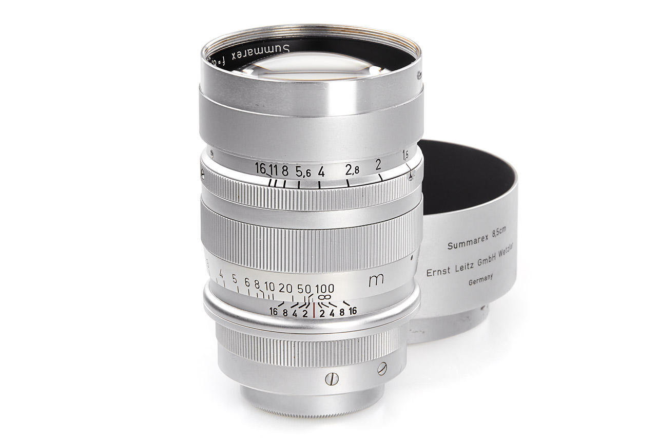 Summarex 1.5/8.5cm chrome