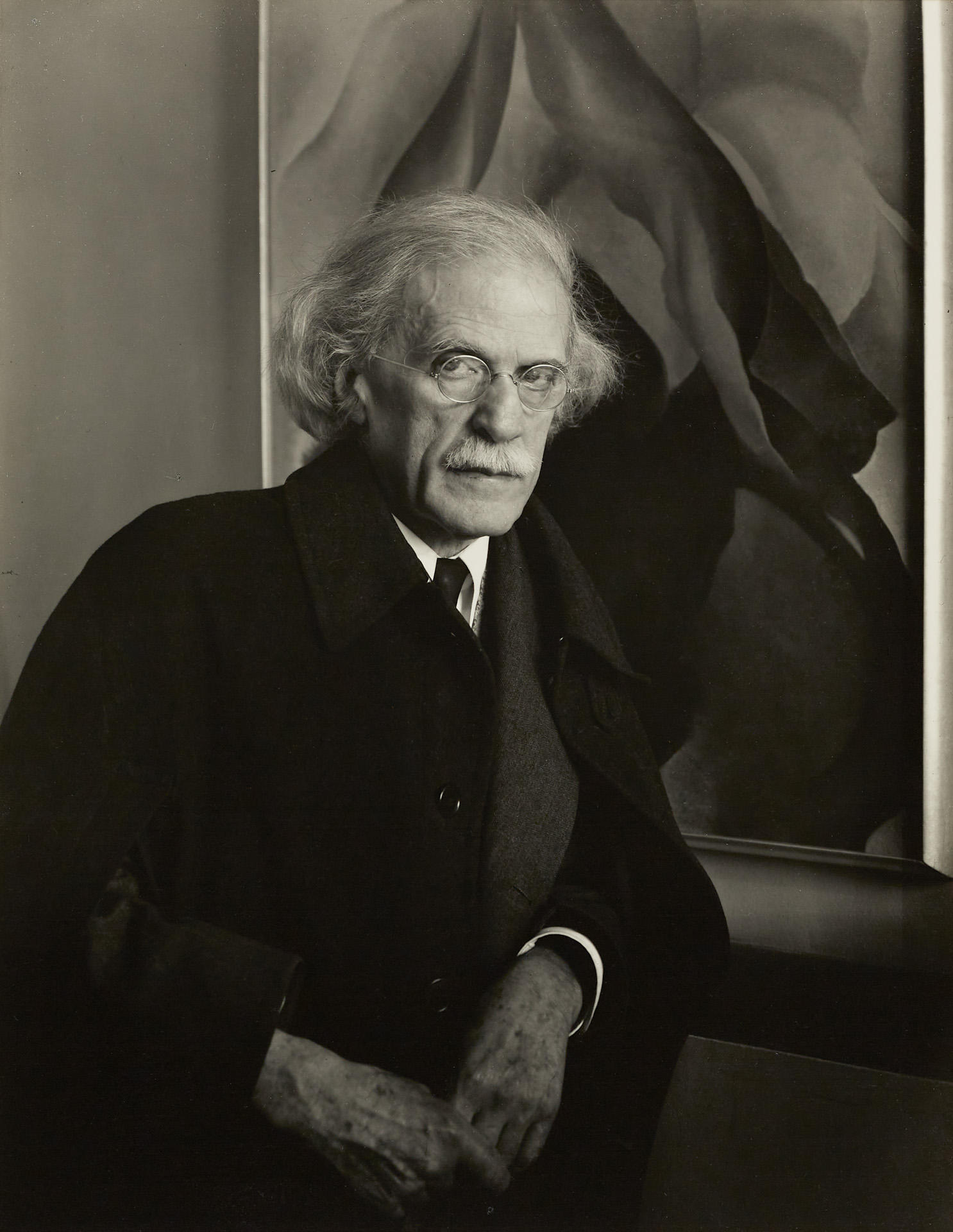 IMOGEN CUNNINGHAM (1883–1976) Alfred Stieglitz at´An American Place`, New York 1934