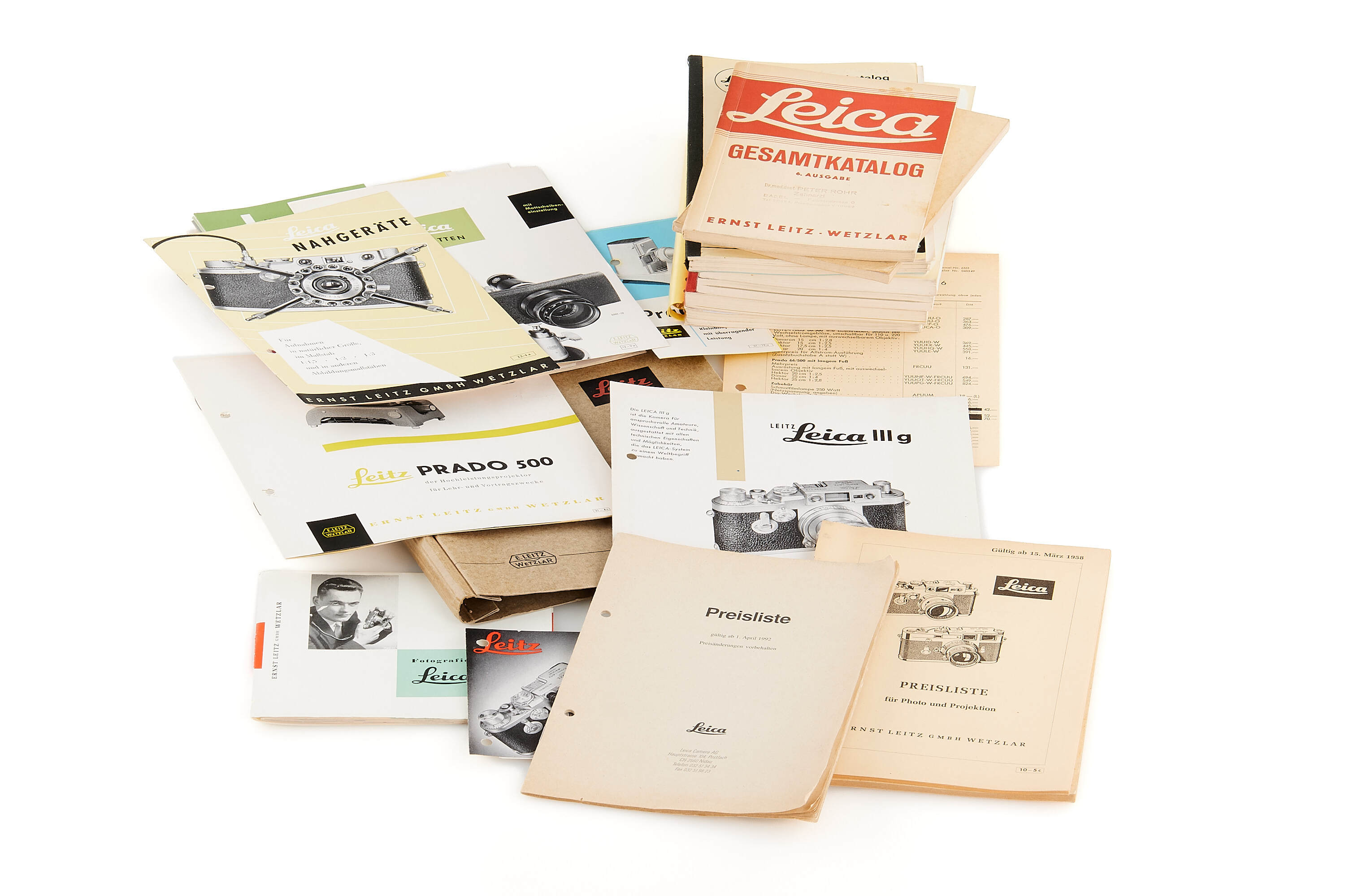 Leitz Brochures various *