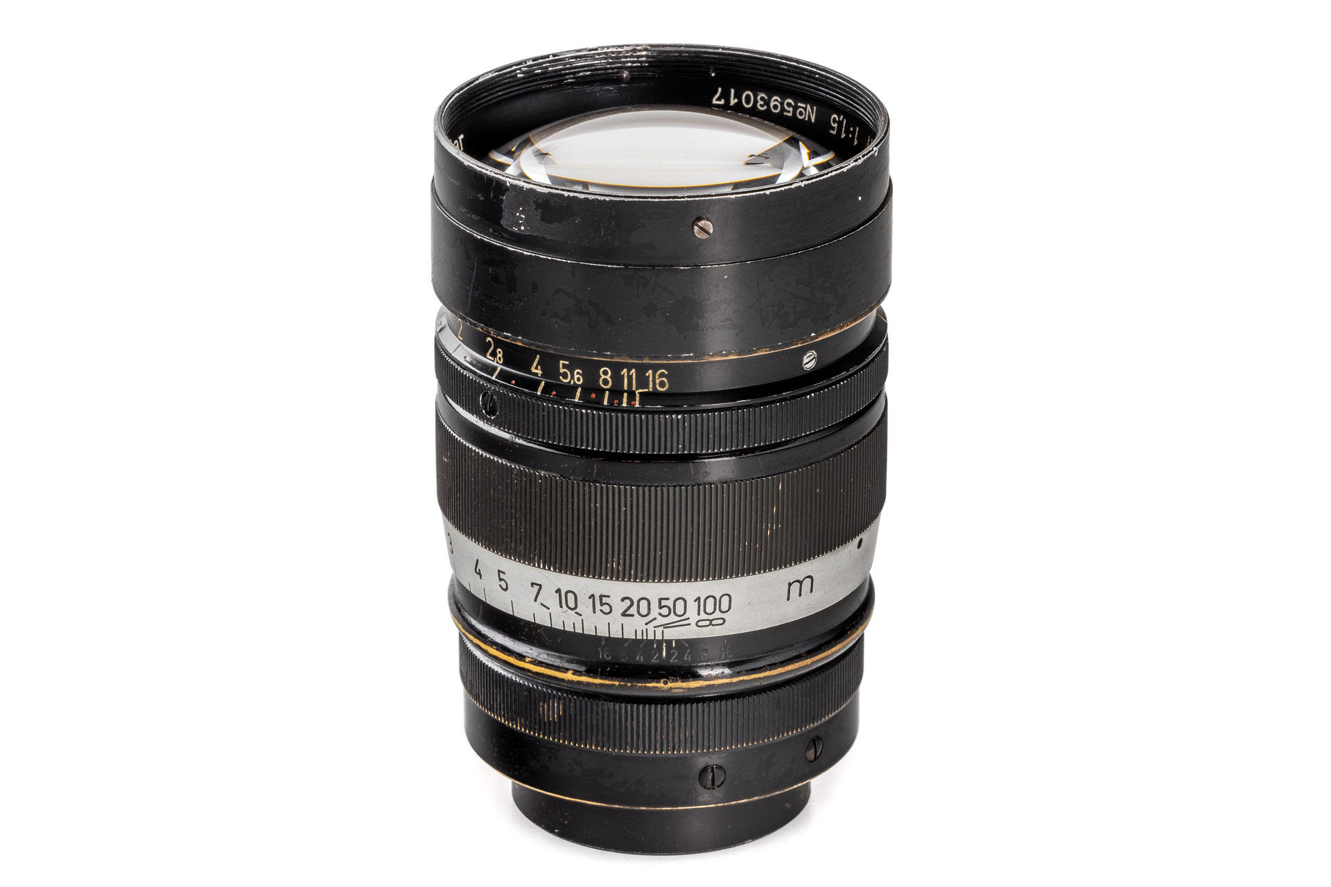 Summarex 1.5/8.5cm black paint * Summarex 1.5/8.5cm black paint *