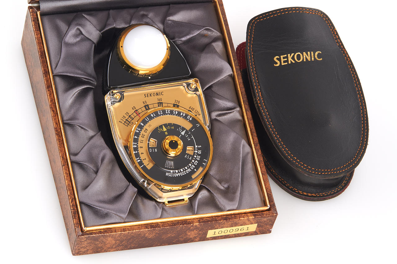 Sekonic L-398 'One Million' 18K Commemorative Edition