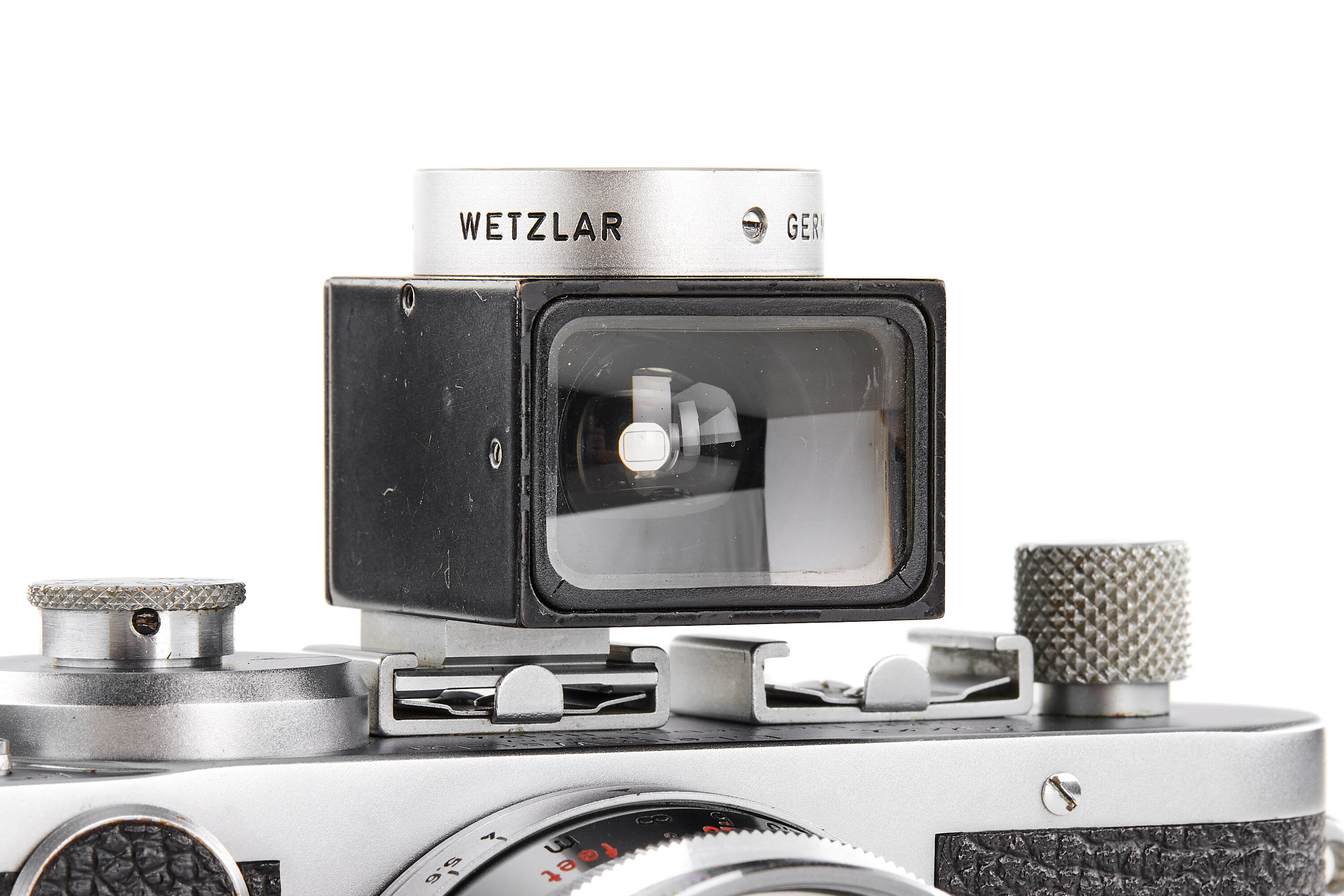 Leica Ic Betriebskamera with prototype Super-Angulon 4/21mm *