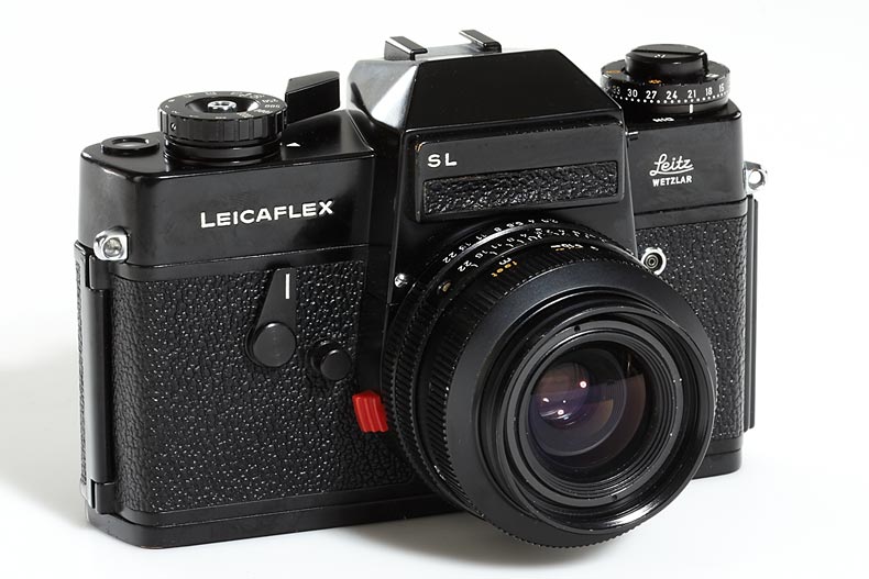 Leicaflex  SL black paint