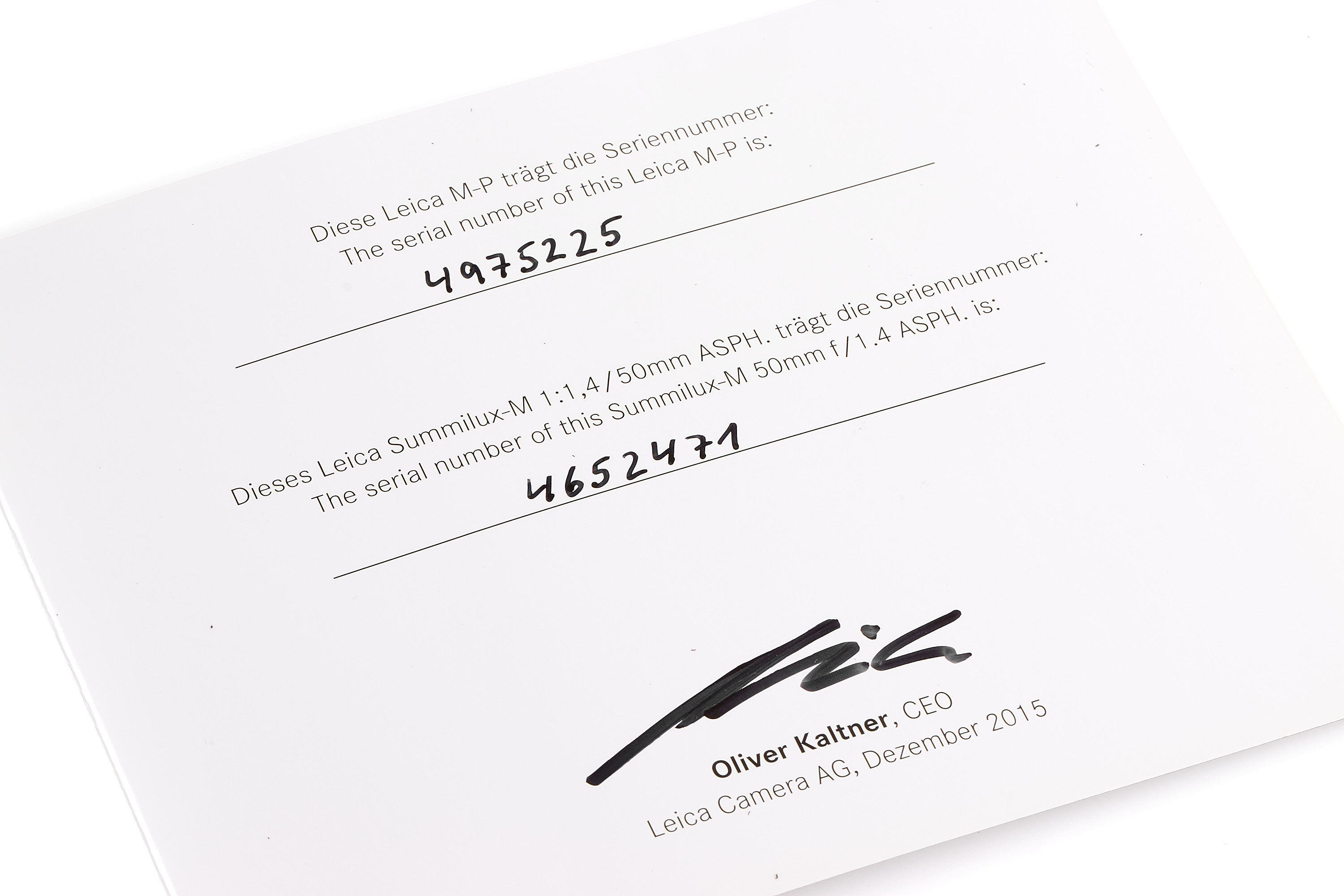 Leica M-P grey (Typ 240) 'Leica Galerie Frankfurt' *