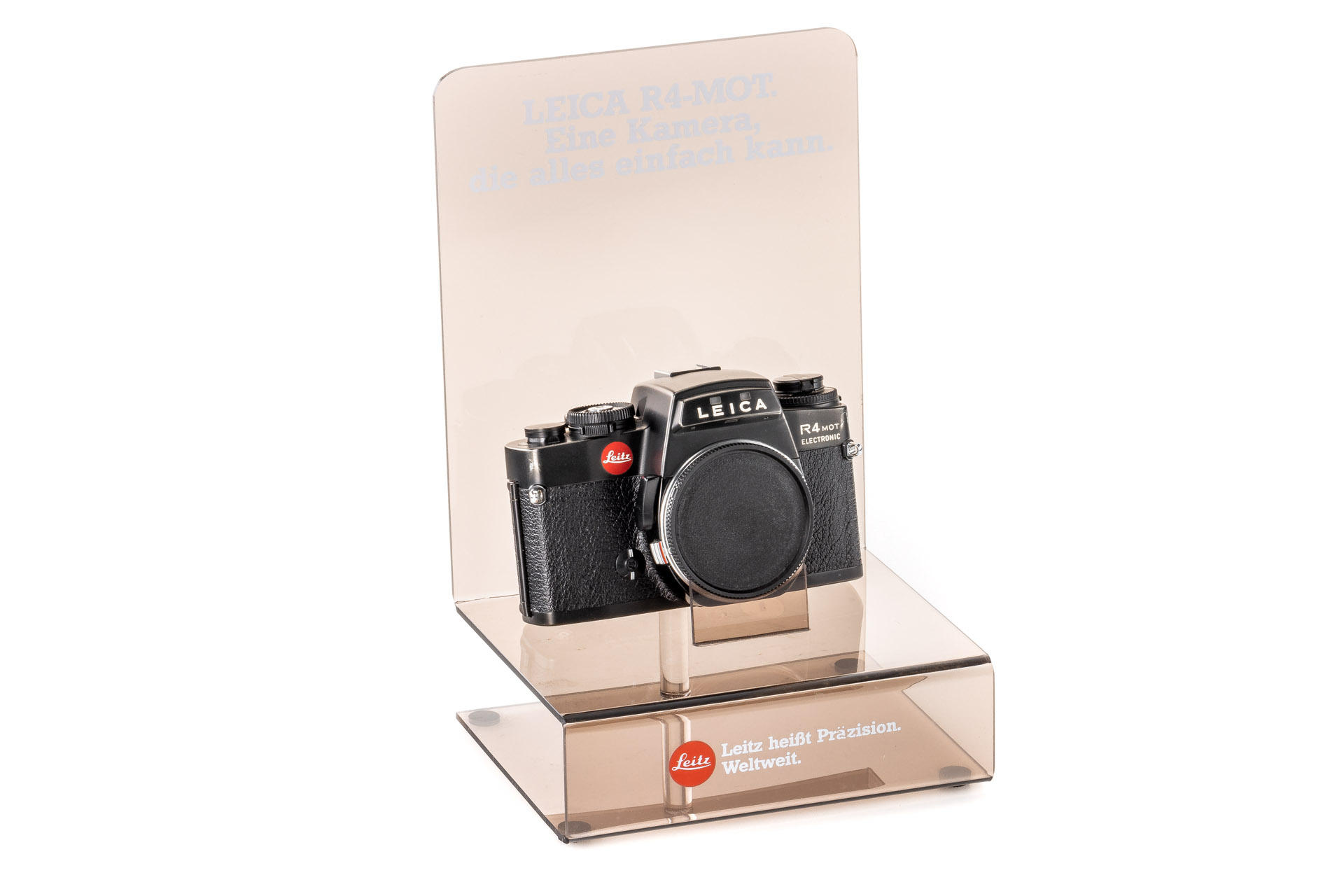 Leica R4 MOT ELECTRONIC black Advertising Display Leica R4 MOT ELECTRONIC black Advertising Display