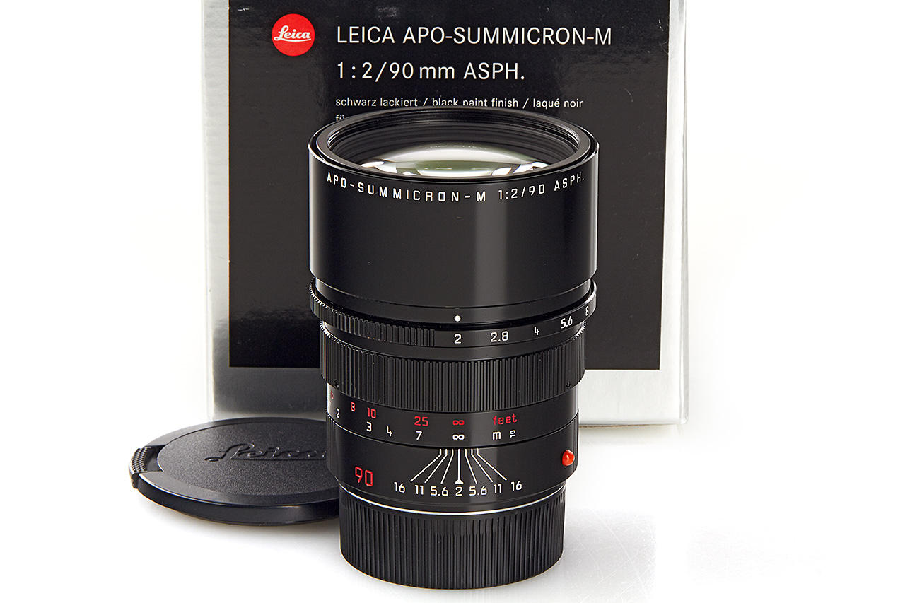 Apo-Summicron-M 2/90mm  ASPH. black paint 11636