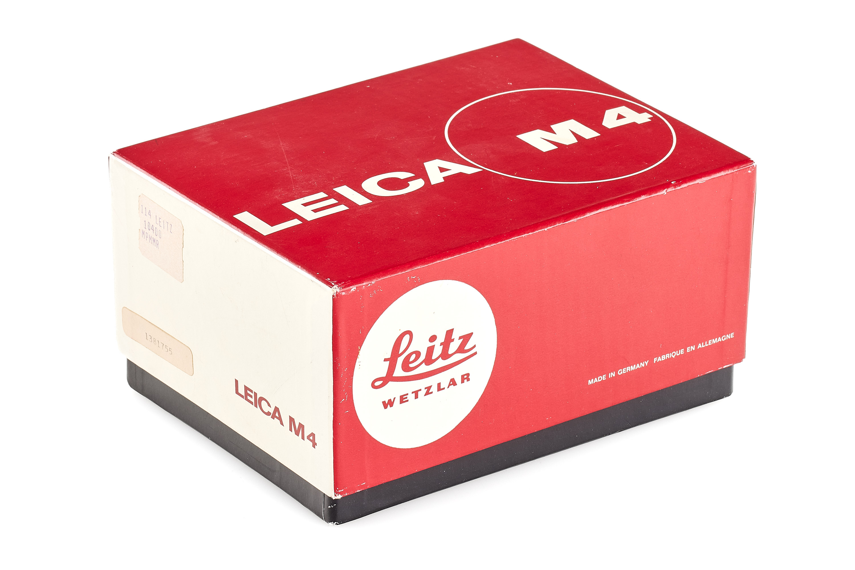 Three Leica M4 black Consecutive Numbers Set *