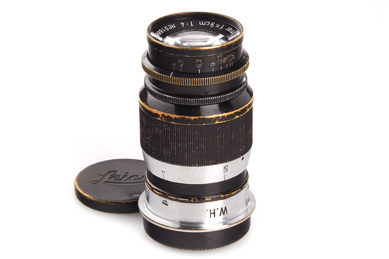 Elmar 4/9cm black/chrome 'W.H.'