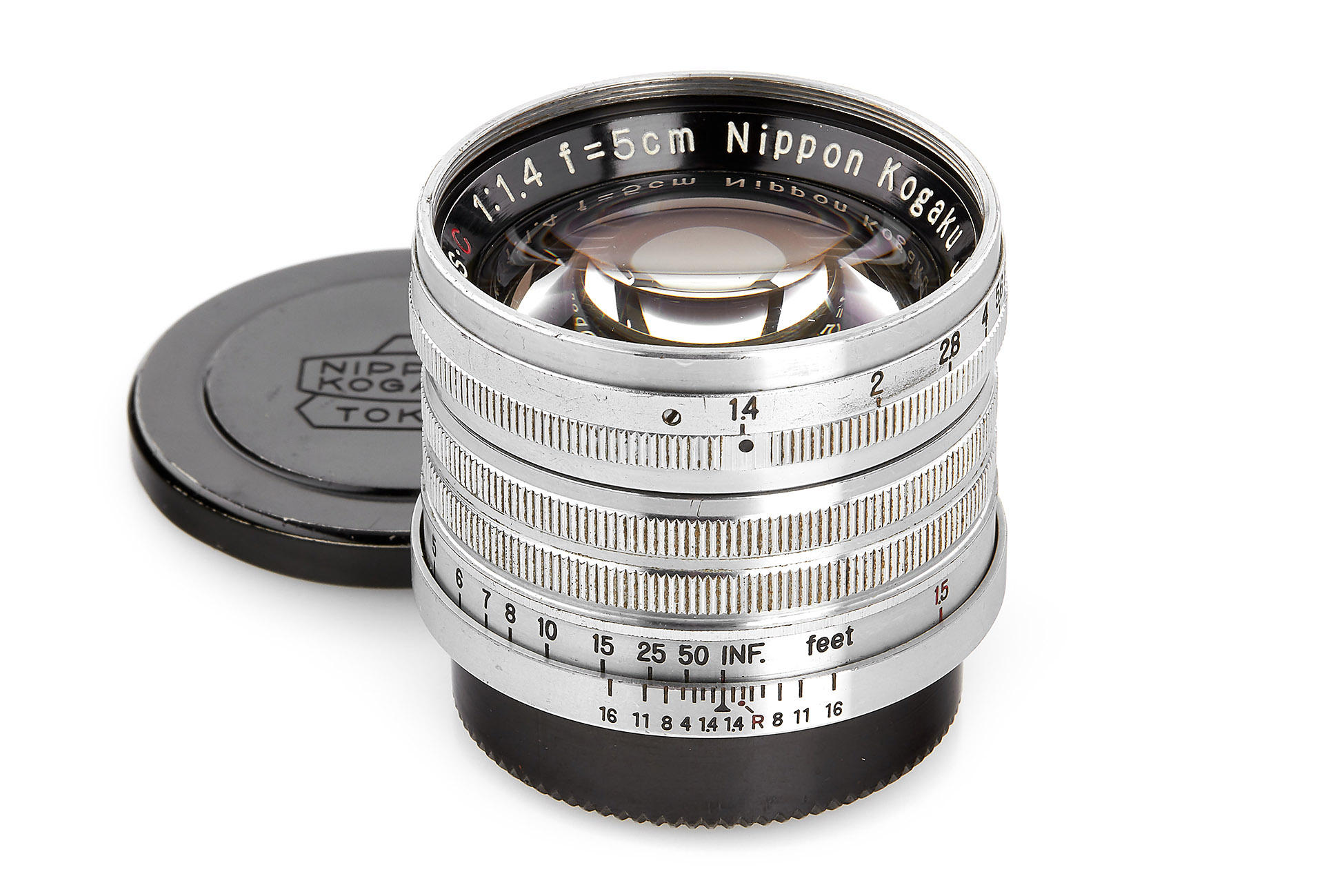 Nippon Kogaku Japan f. M39 Nikkor-S.C 1.4/5cm