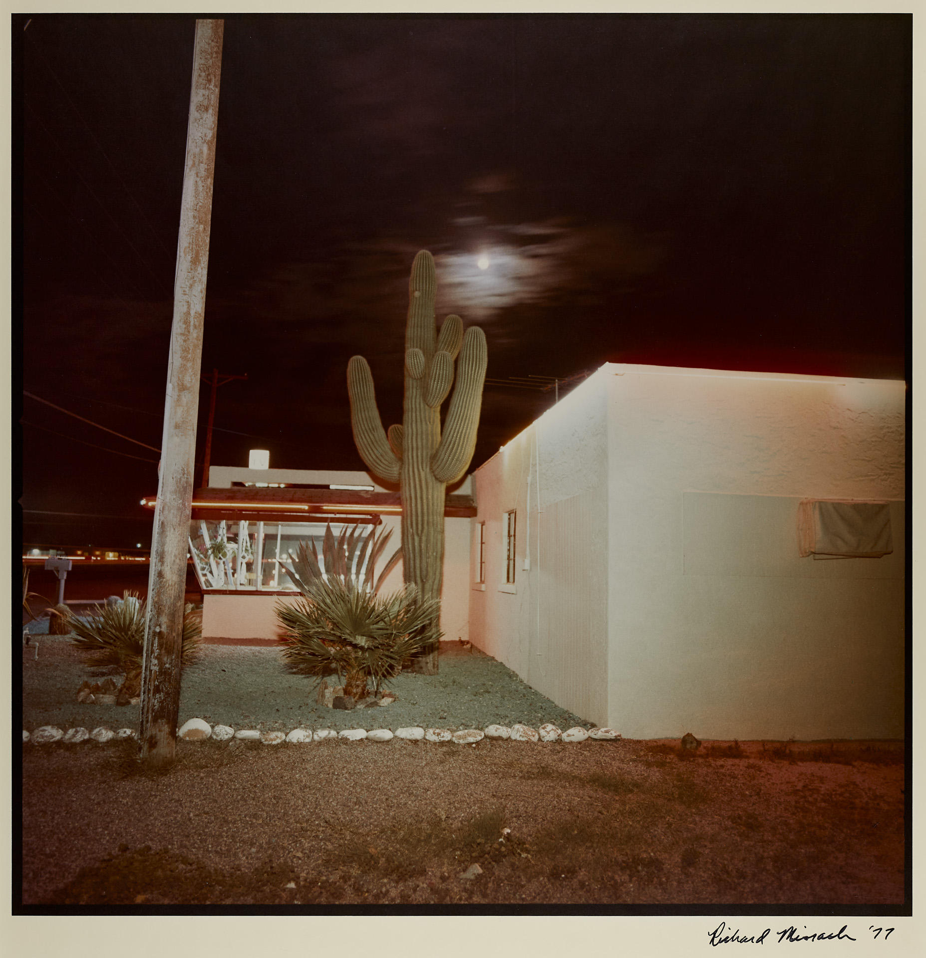 RICHARD MISRACH (* 1949) Untitled, House with Cactus, 1977 RICHARD MISRACH (* 1949) Untitled, House with Cactus, 1977