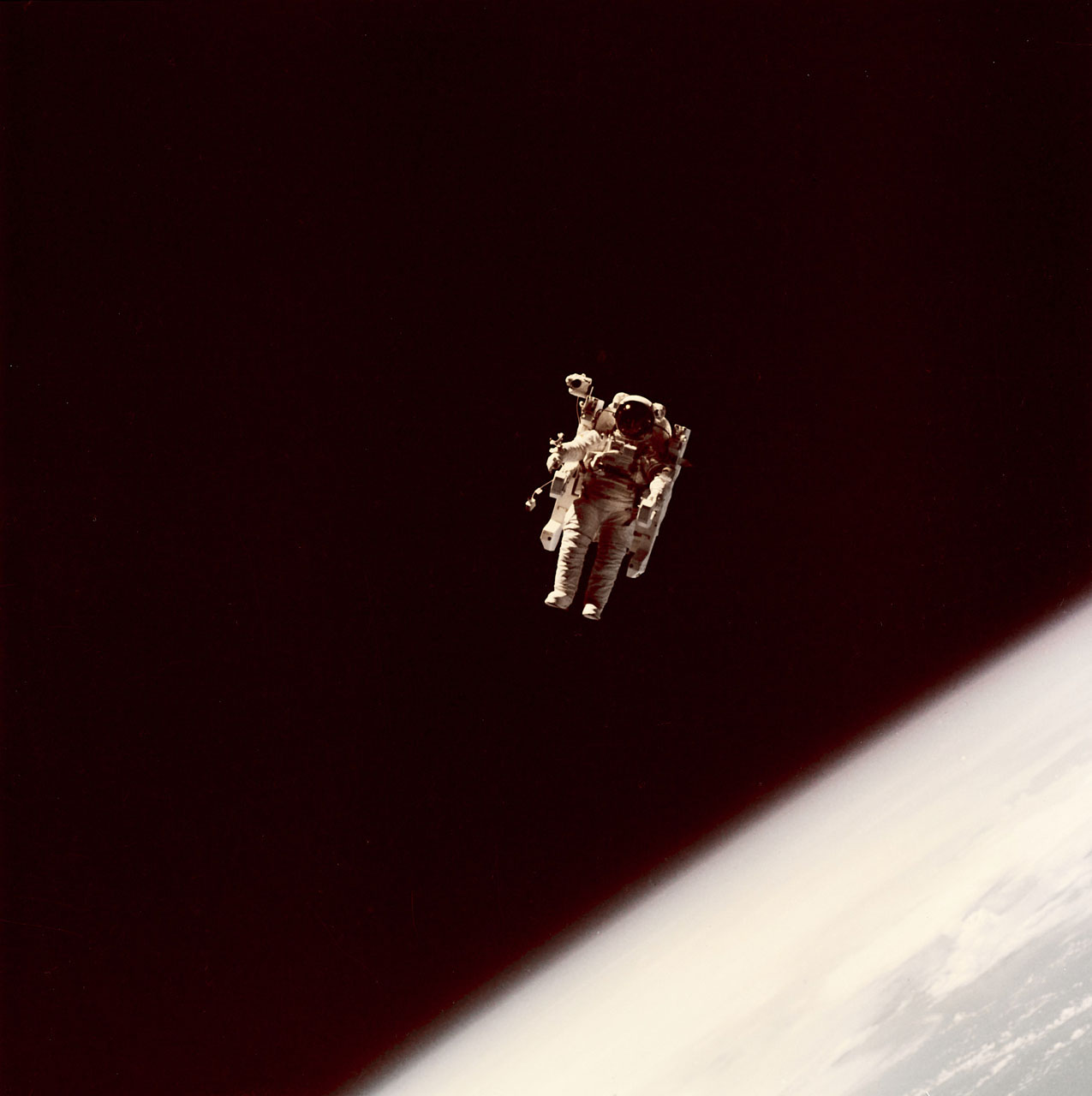 NASA CHALLENGER 41-B - Extravehicular Activity, February 1984 NASA CHALLENGER 41-B - Extravehicular Activity, February 1984