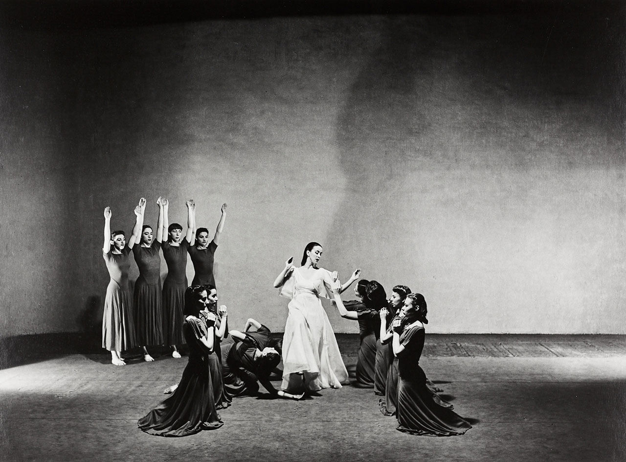 BARBARA MORGAN (1900–1992) - Martha Graham, Primitive Mysteries, 1935 BARBARA MORGAN (1900–1992) - Martha Graham, Primitive Mysteries, 1935