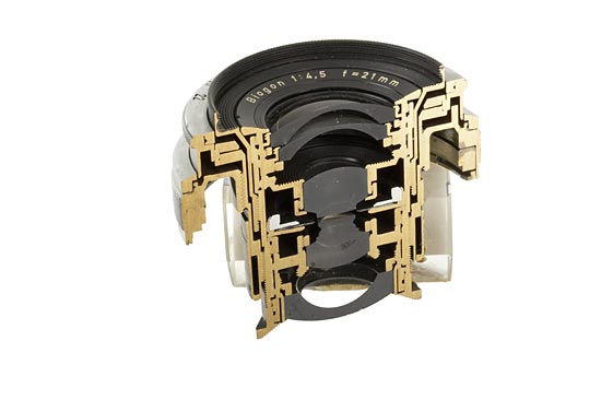 Zeiss-Opton  Biogon 4.5/21mm Cut-away