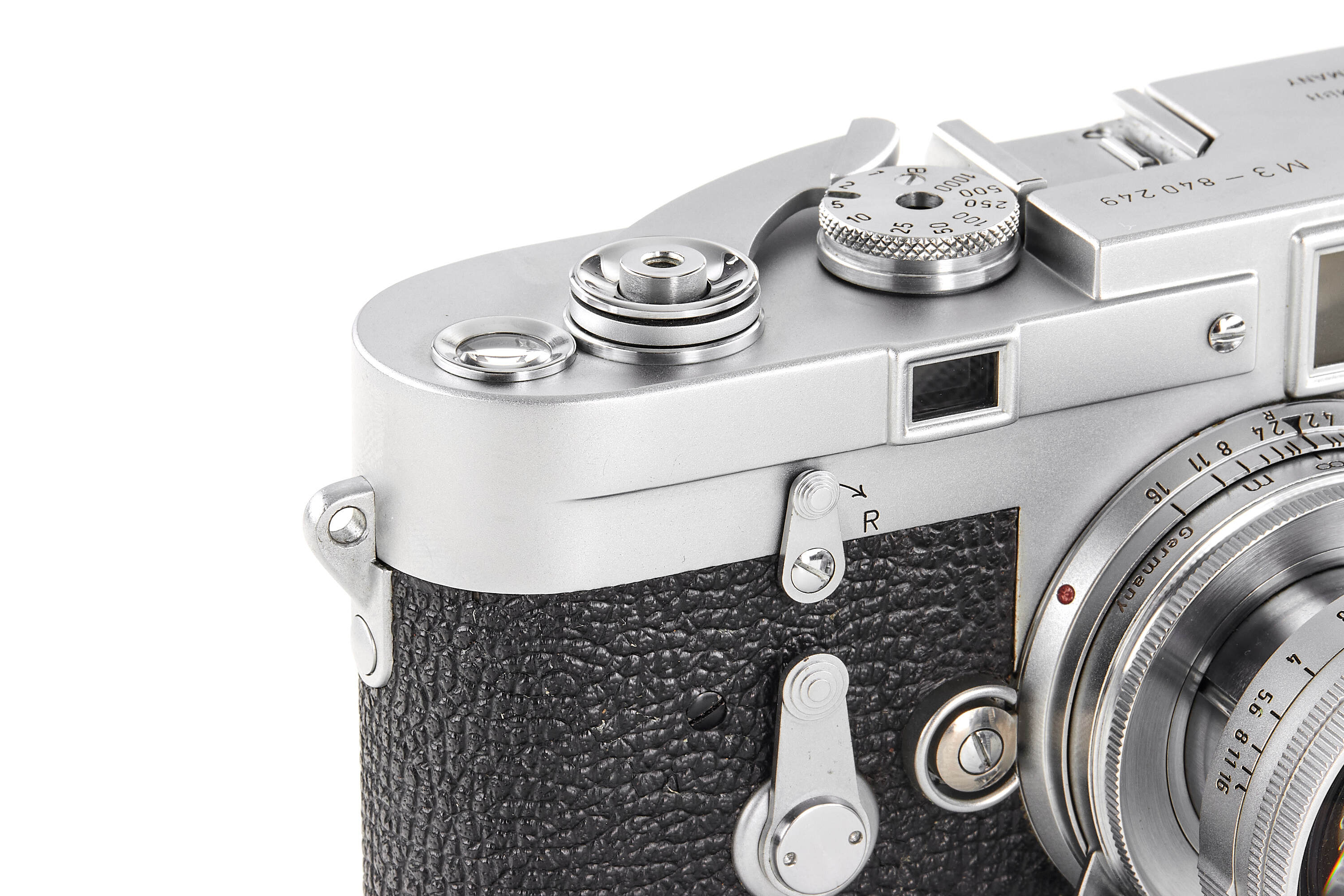 Leica M3 chrome Double Stroke with Summicron 2/5cm *