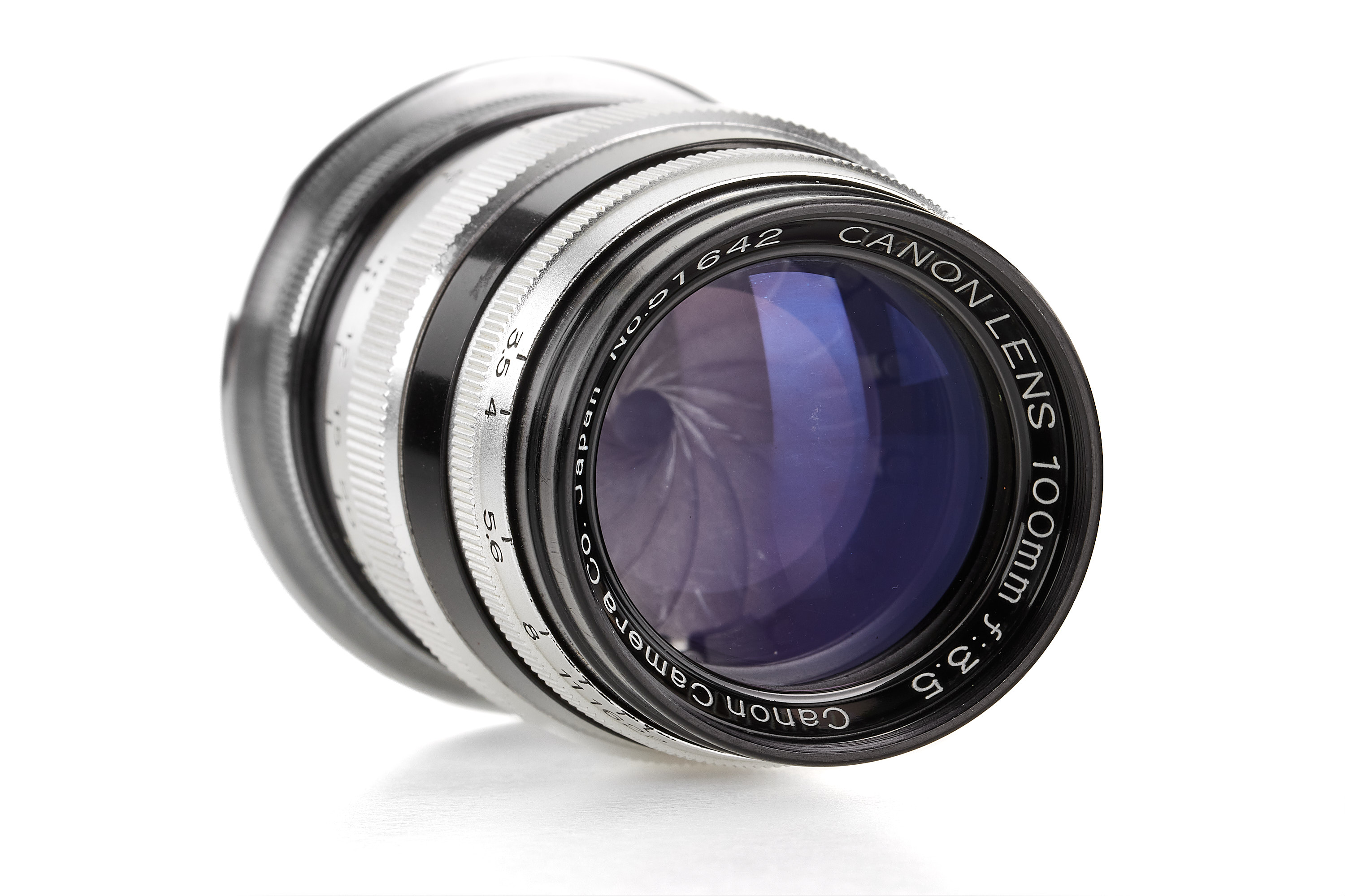 Canon f. M39 3.5/100mm *