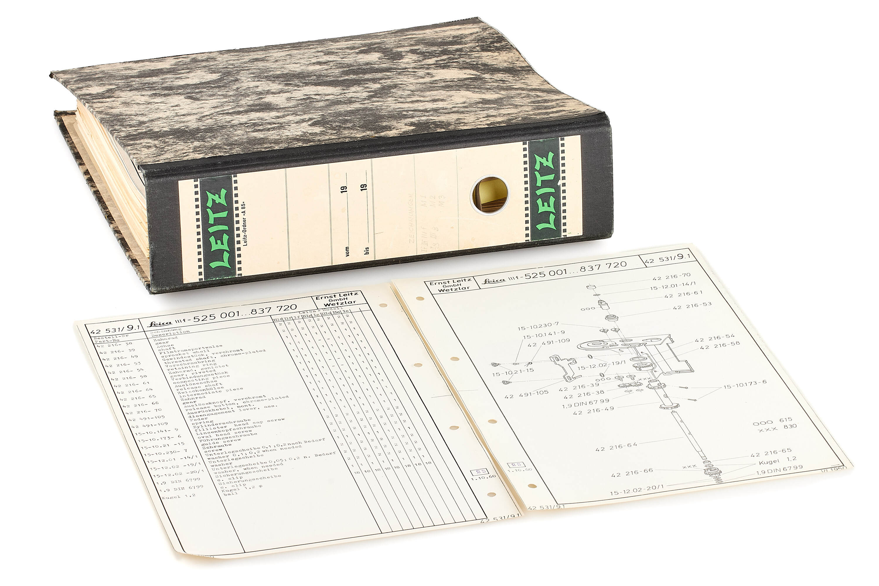 Leica Spare Parts Lists and Repair *