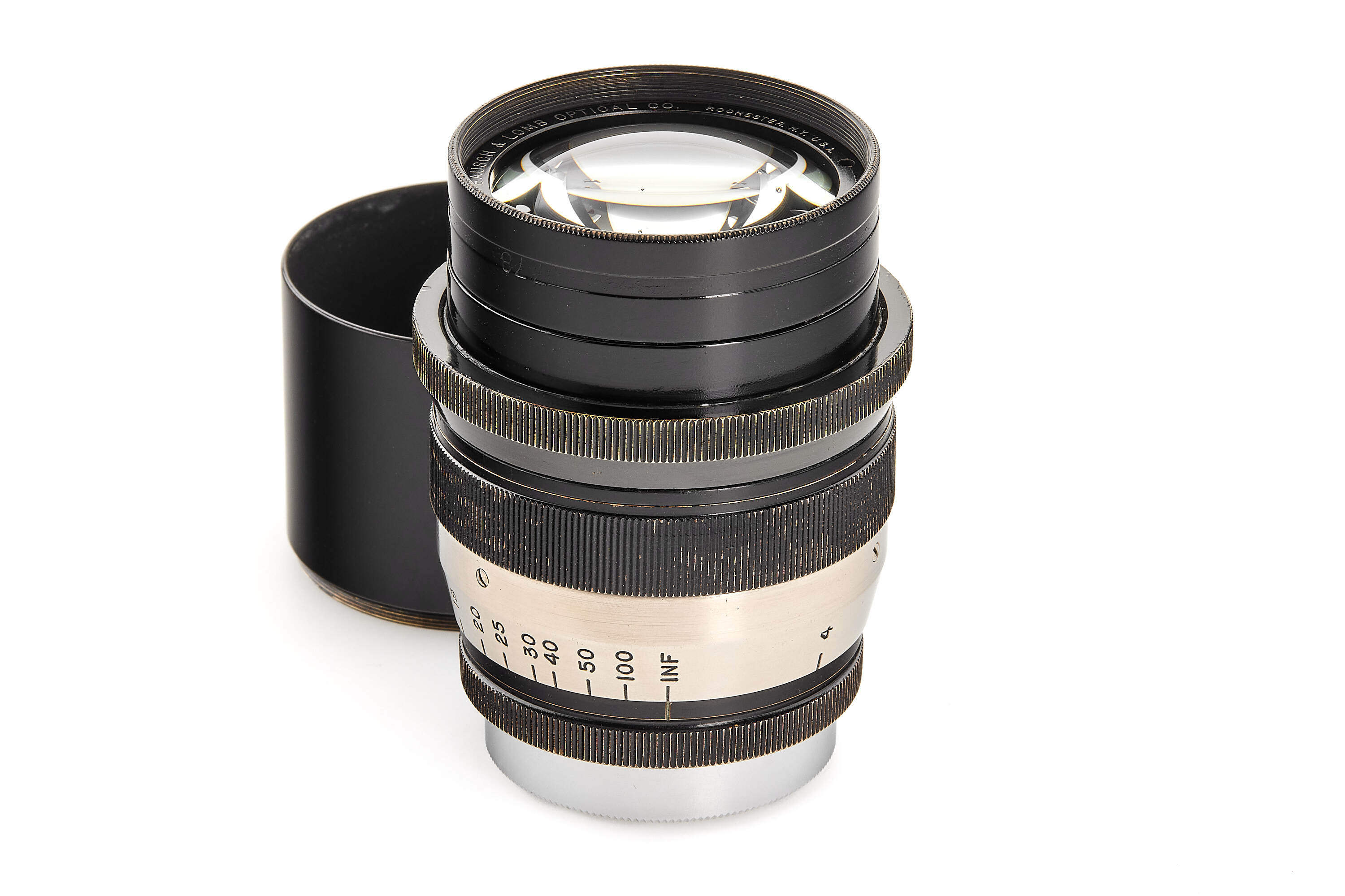 Bausch & Lomb f. Leica M39 Anastigmat 2/3" (76mm) black/nickel *
