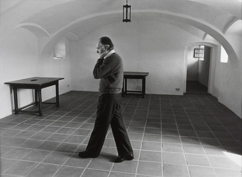 Thomas Bernhard at home, Barbara Klemm (* 1939)