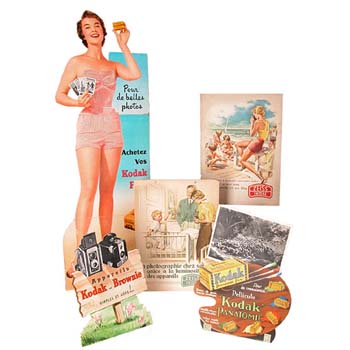 Kodak/Zeiss Ikon, France Advertising material