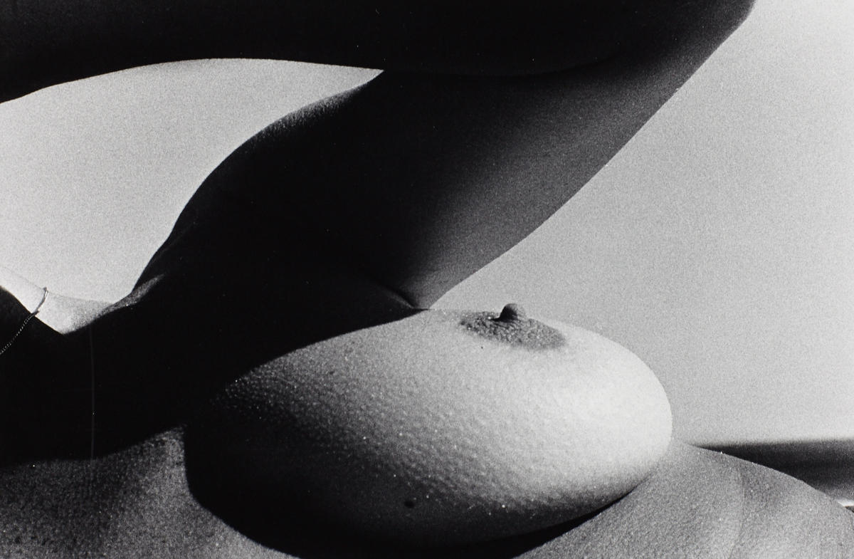 RALPH GIBSON (* 1939) ‘Detail of breast’ (from the portfolio ‘If & (Silk)’), 1978