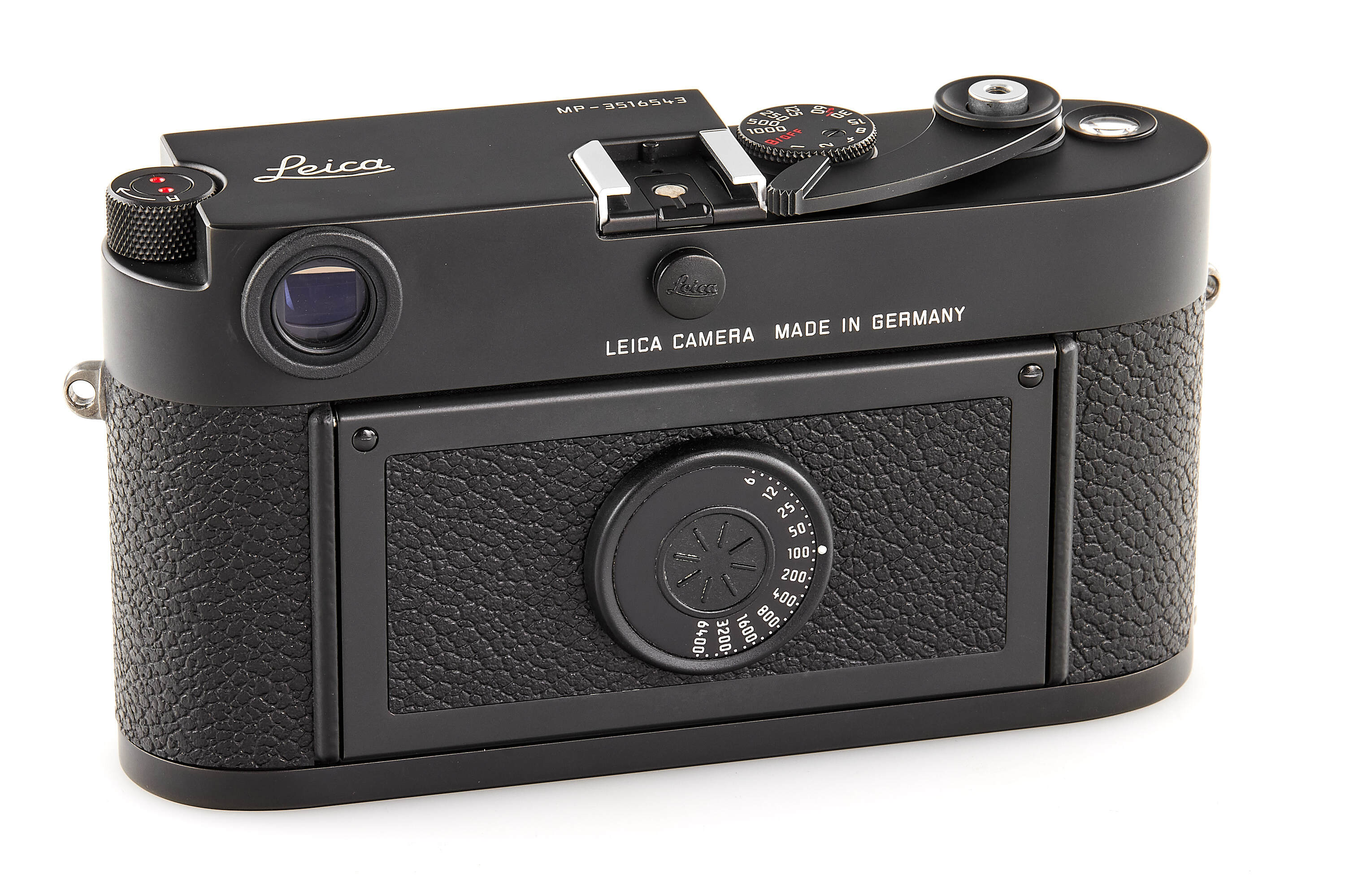 Leica MP 0.72 black 10361 'à la carte' *