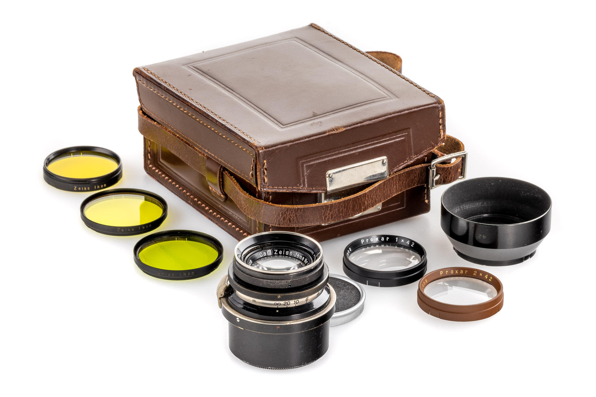 Carl Zeiss Jena f. Contax Biotar 2/4cm black/nickel Carl Zeiss Jena f. Contax Biotar 2/4cm black/nickel