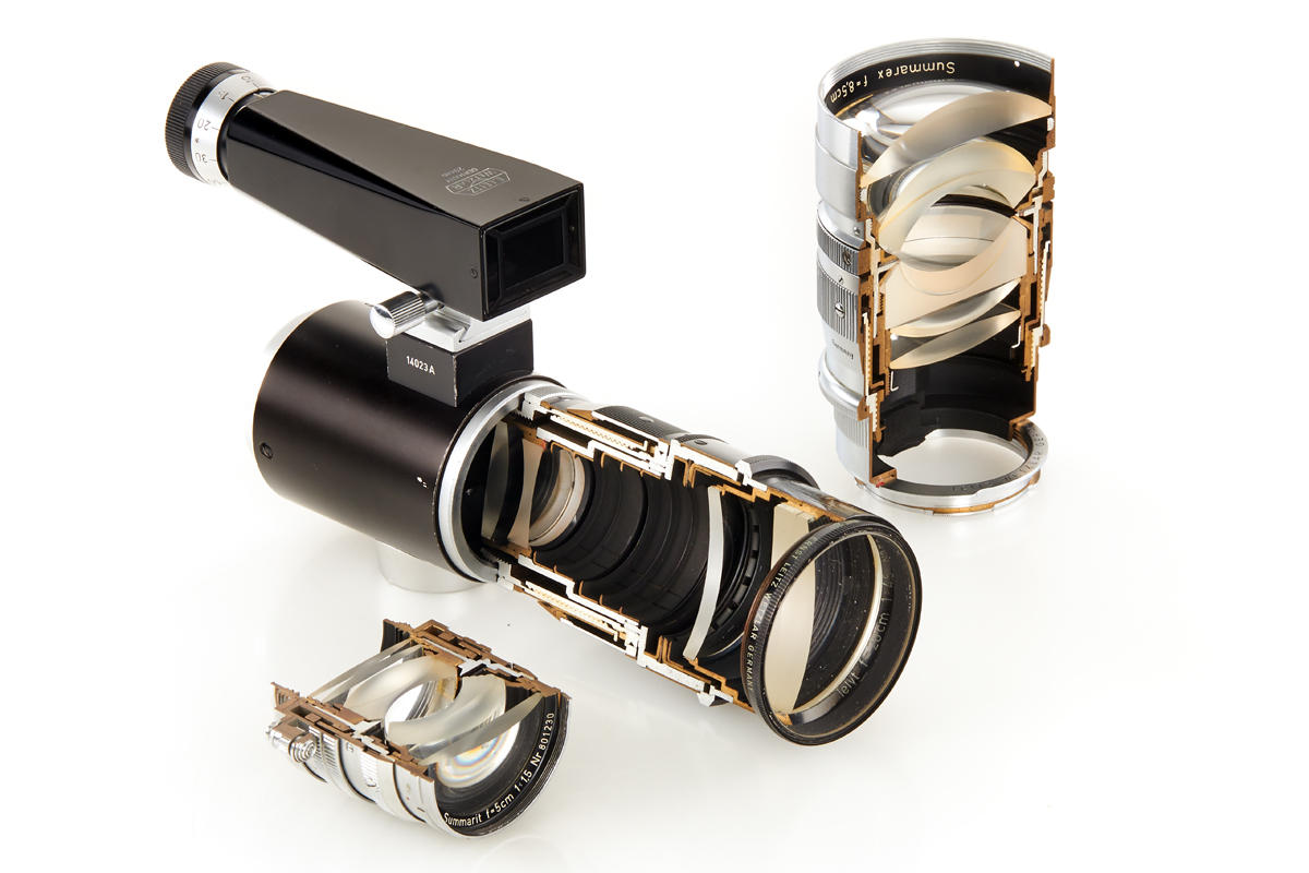 Leitz Lens Cut-Away (Lot)