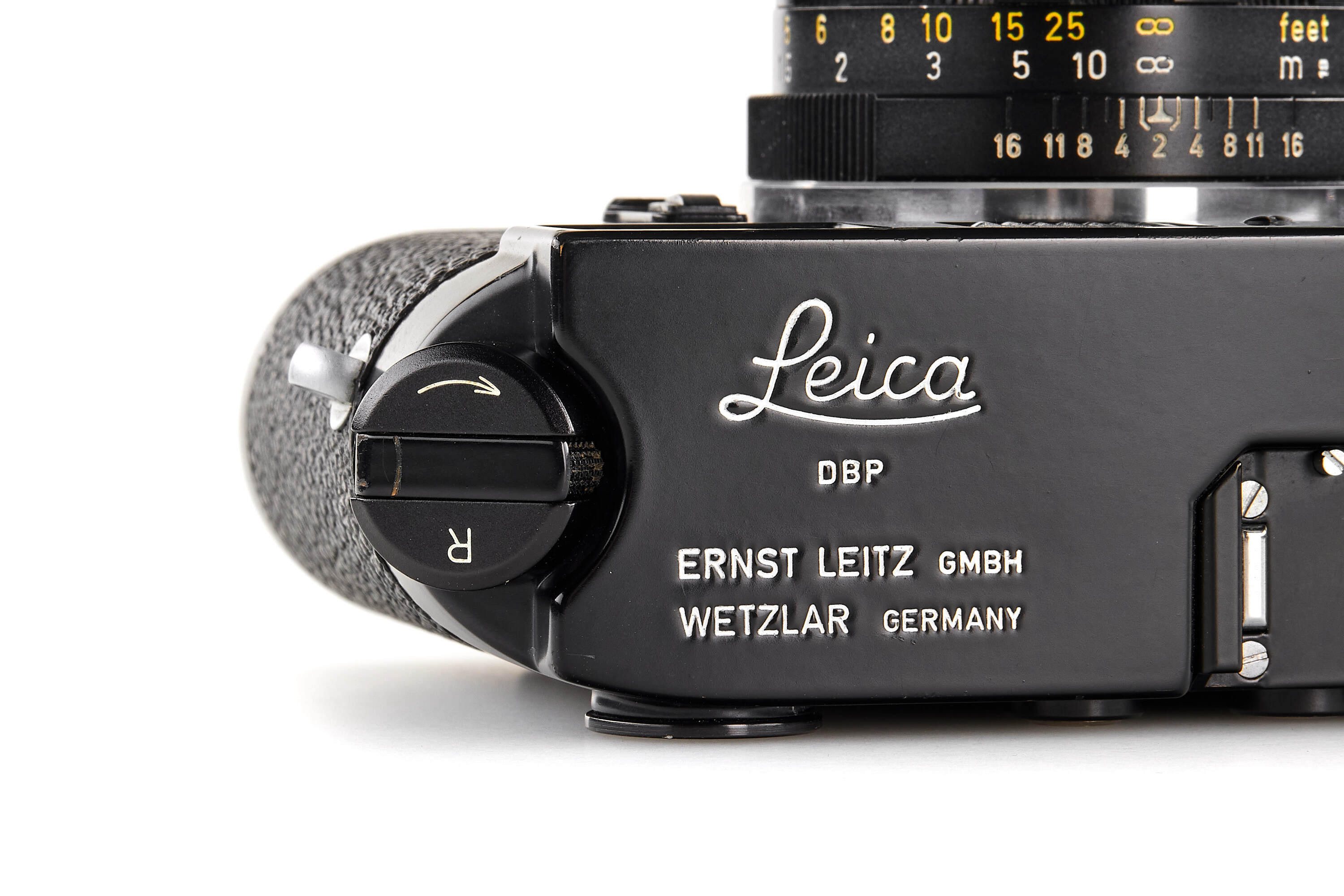 Leica M4 black paint factory sample camera *