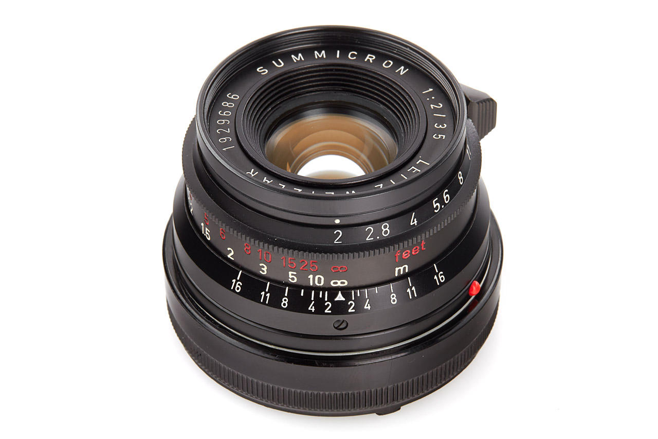 Summicron 2/35mm black paint *