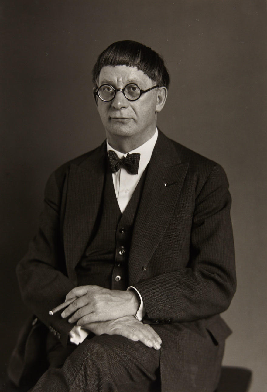 AUGUST SANDER (1876–1964) Der Architekt (Hans Poelzig), Berlin 1929 