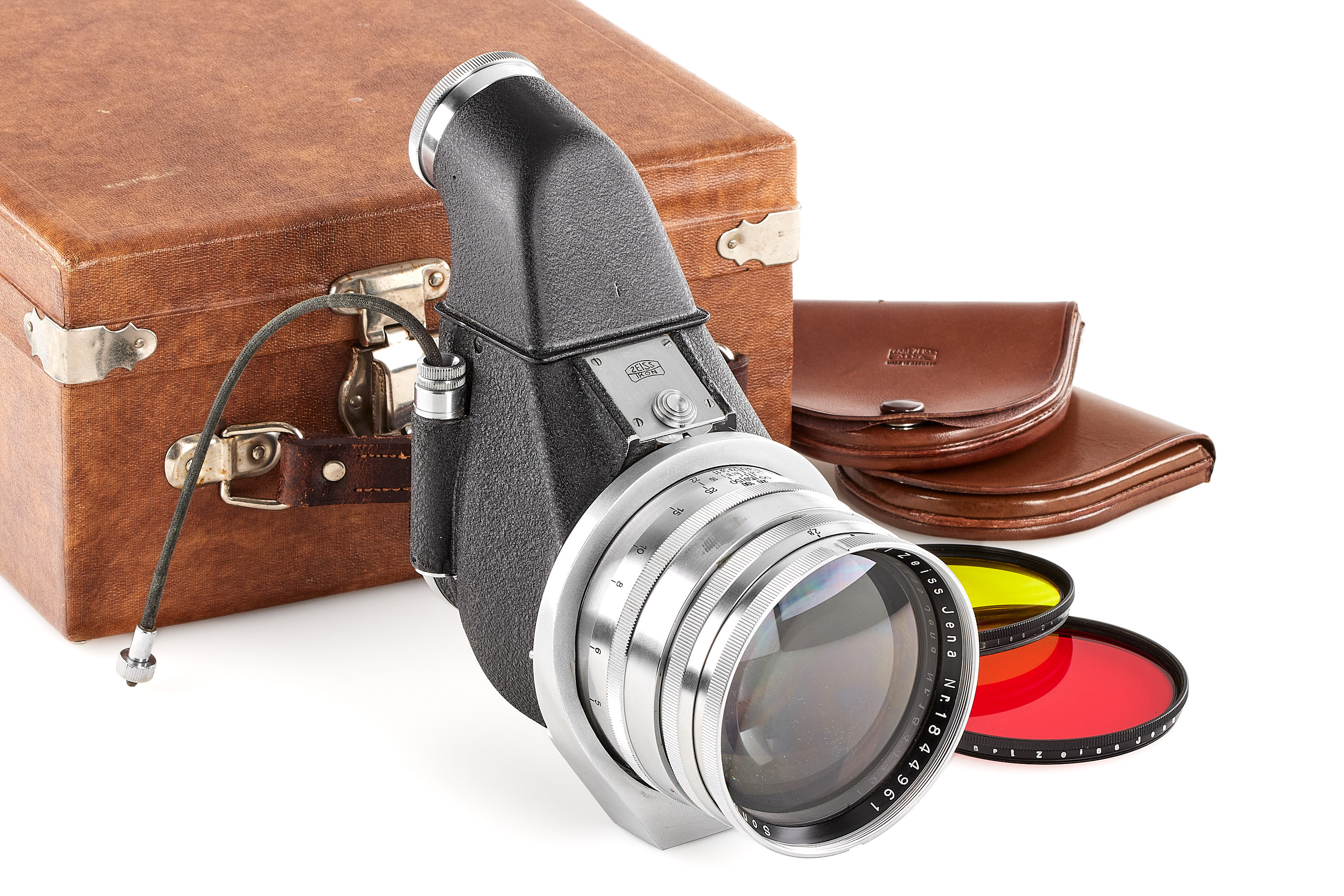 Carl Zeiss Jena f. Contax Olympia-Sonnar 2.8/18cm chrome