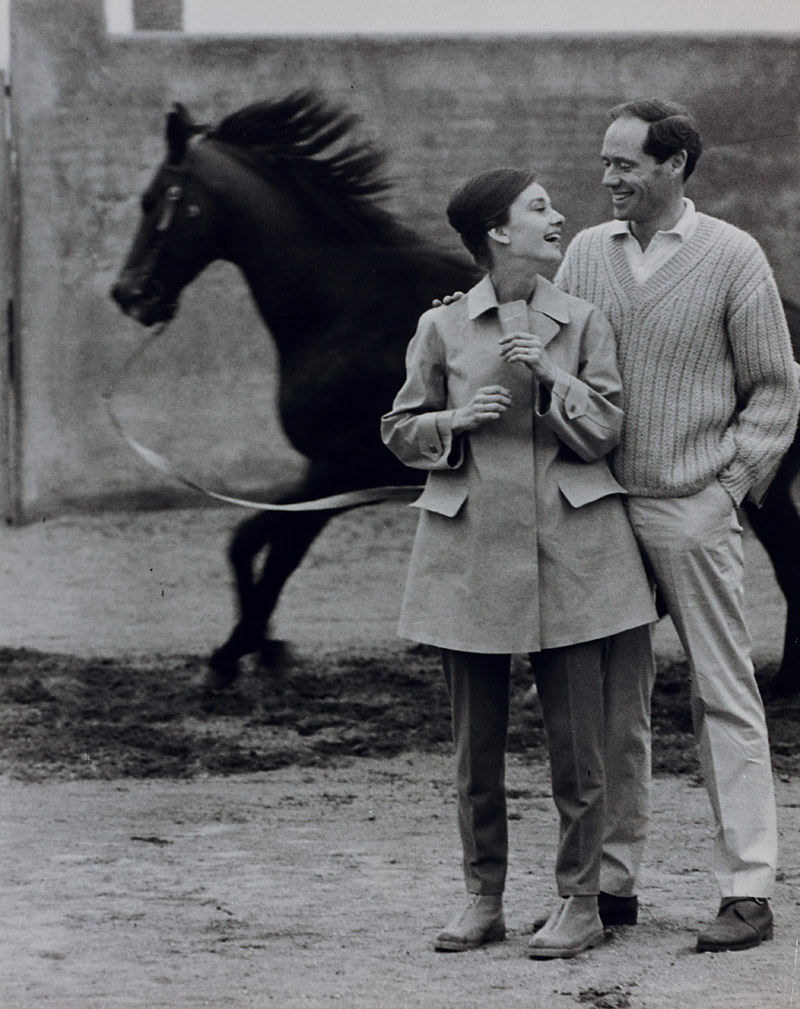 Pierluigi Praturlon (1924–1999), Audrey Hepburn & Mel Ferrer