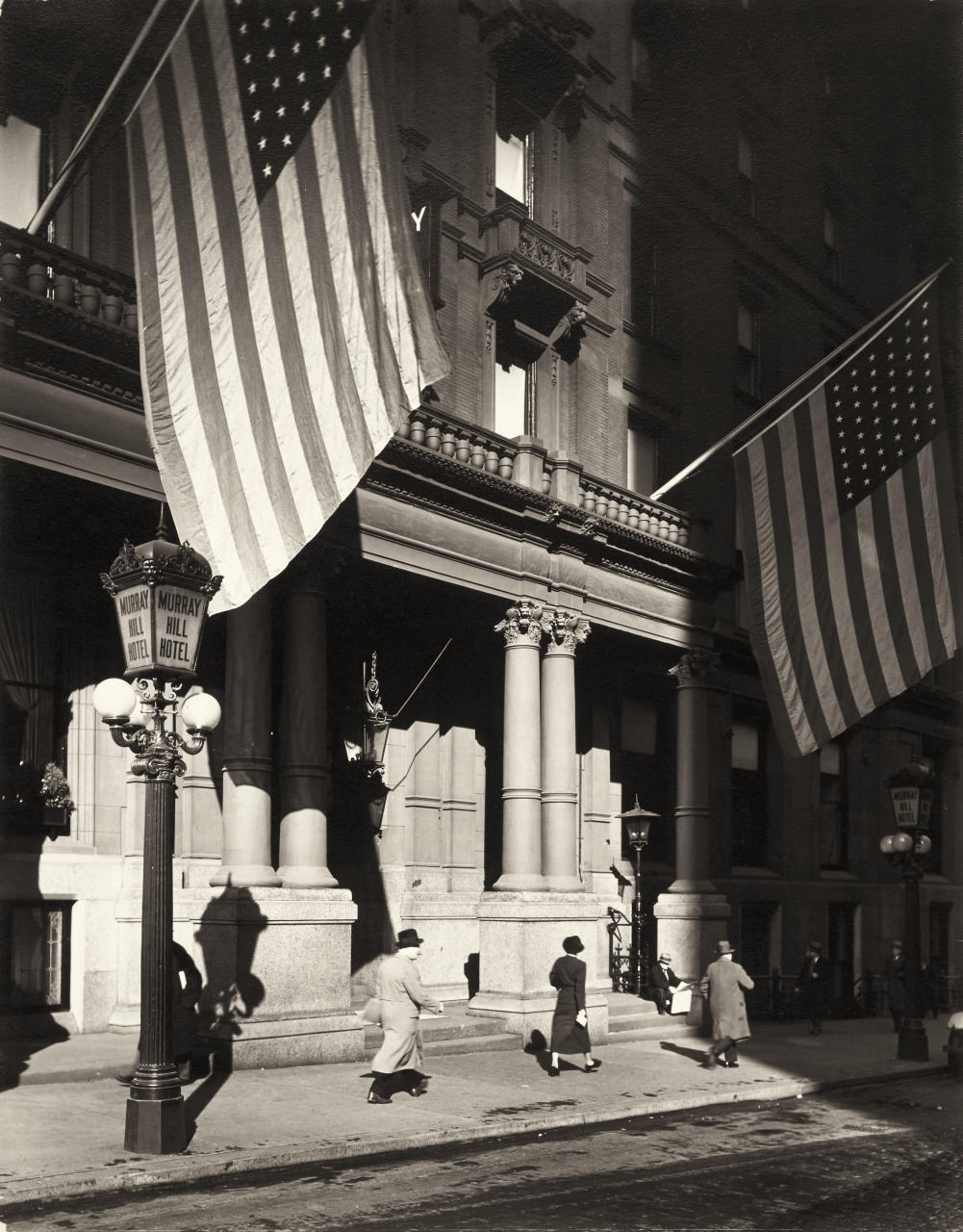 BERENICE ABBOTT (1898–1991) ‘Murray Hill Hotel, 112 Park Avenue’, November 19th, 1935
